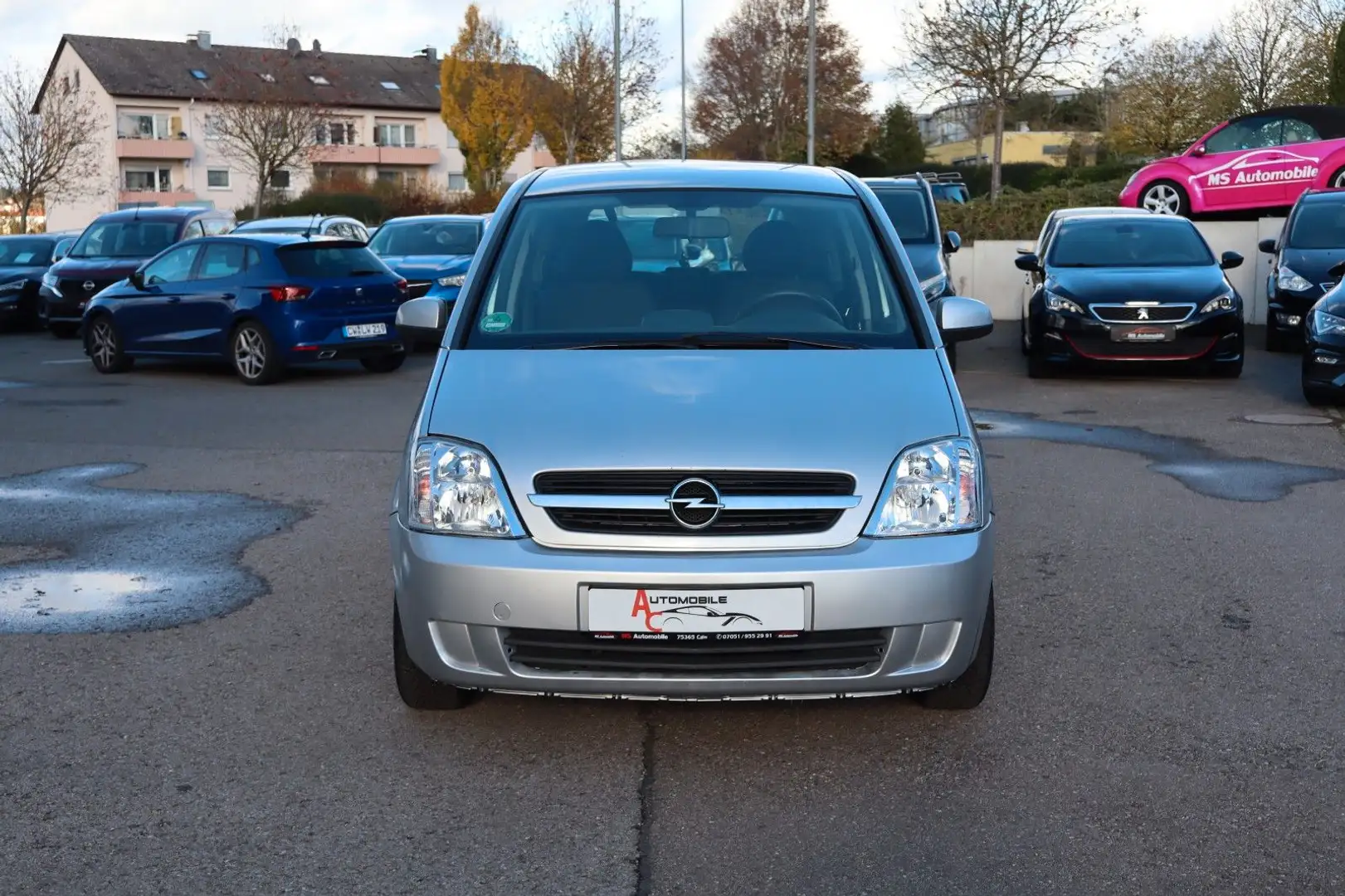 Opel Meriva 1.6 AUTOMATIK_neuTüv_Klima_80TKM Silber - 2