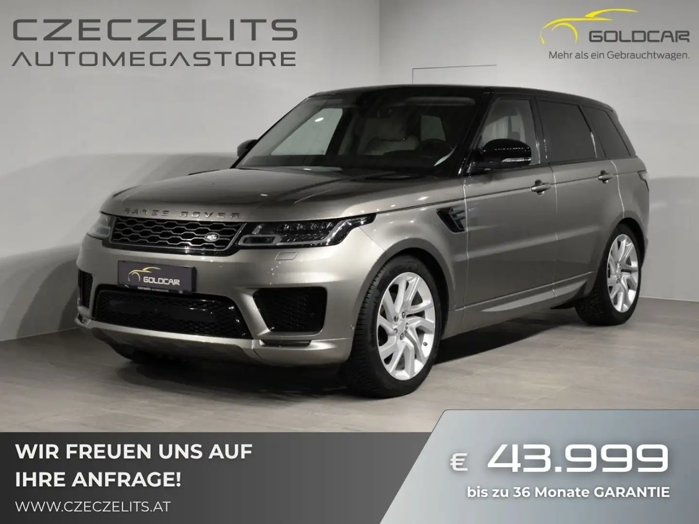 Land Rover Range Rover Sport 3,0 TDV6 HSE Dynamic Aut. Silber - 1