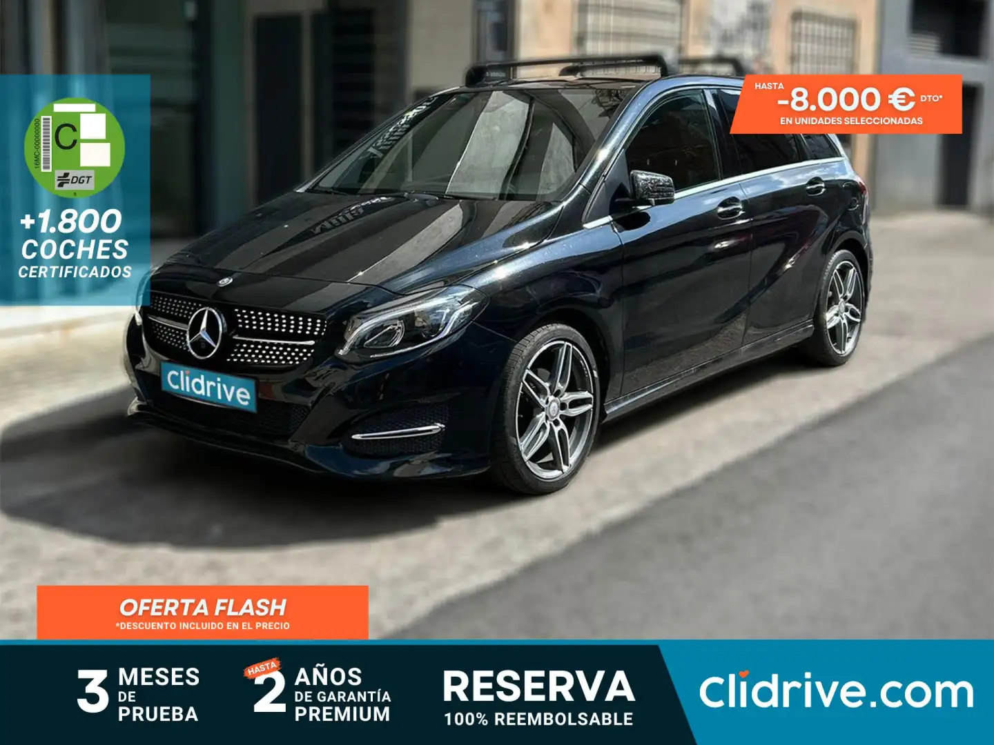 Mercedes-Benz B 180 d Sport Negro - 1