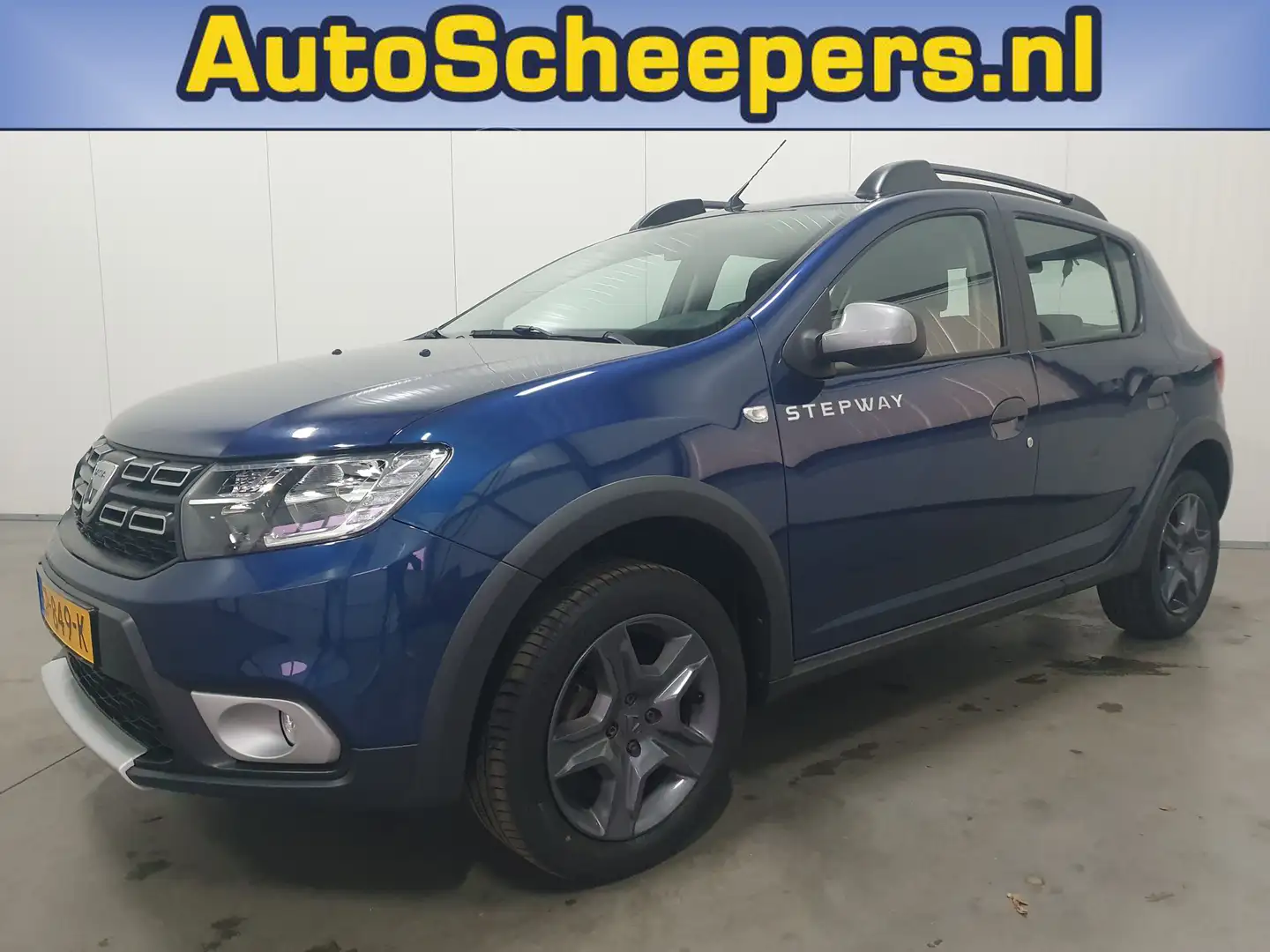 Dacia Sandero 0.9 TCe Bi-Fuel SL Stepway NAVI/CRUISE/AIRCO Blauw - 1