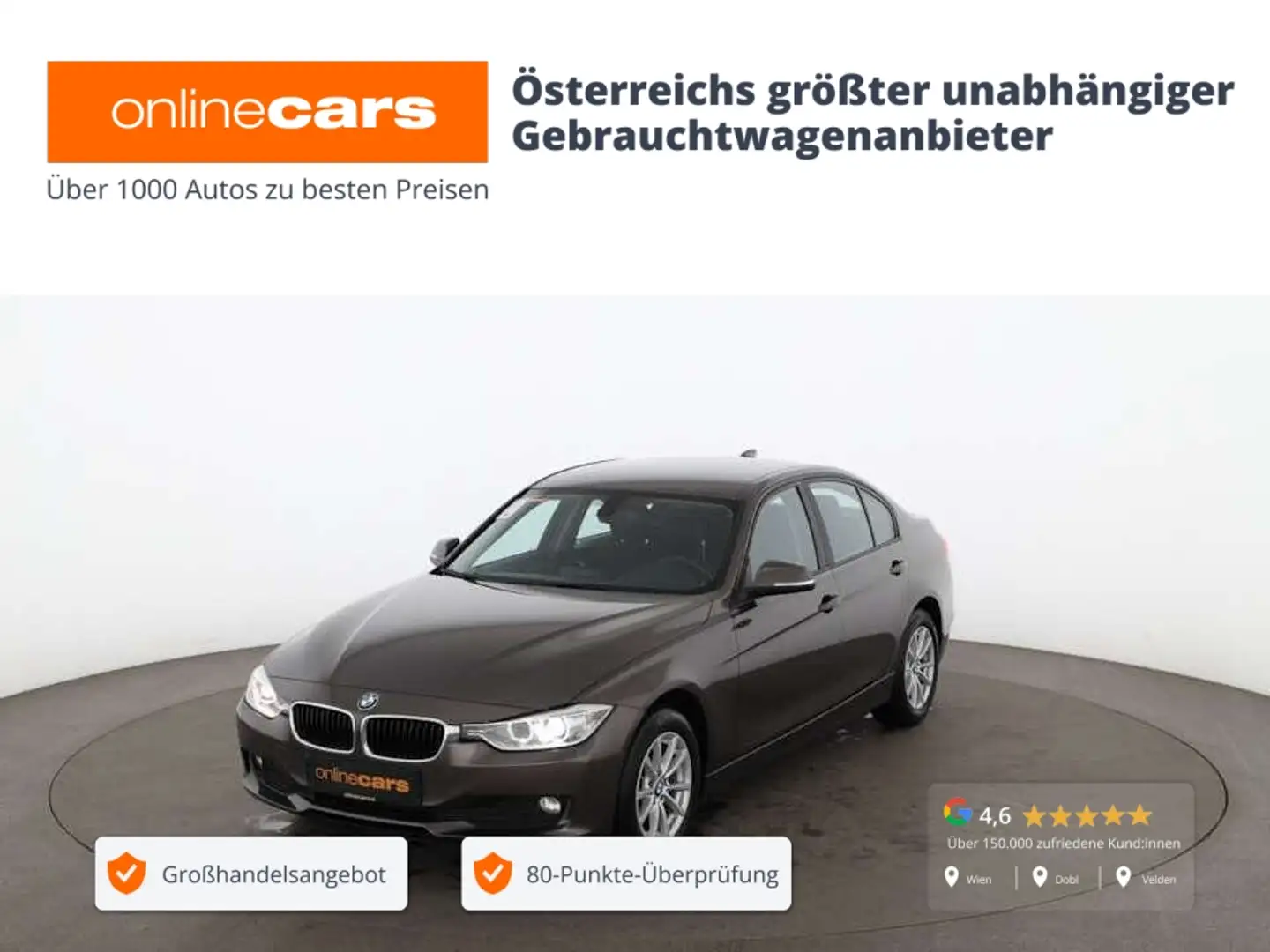 BMW 320 d xDrive XENON SITZHZG TEMPOMAT KLIMA PDC Hnědá - 1
