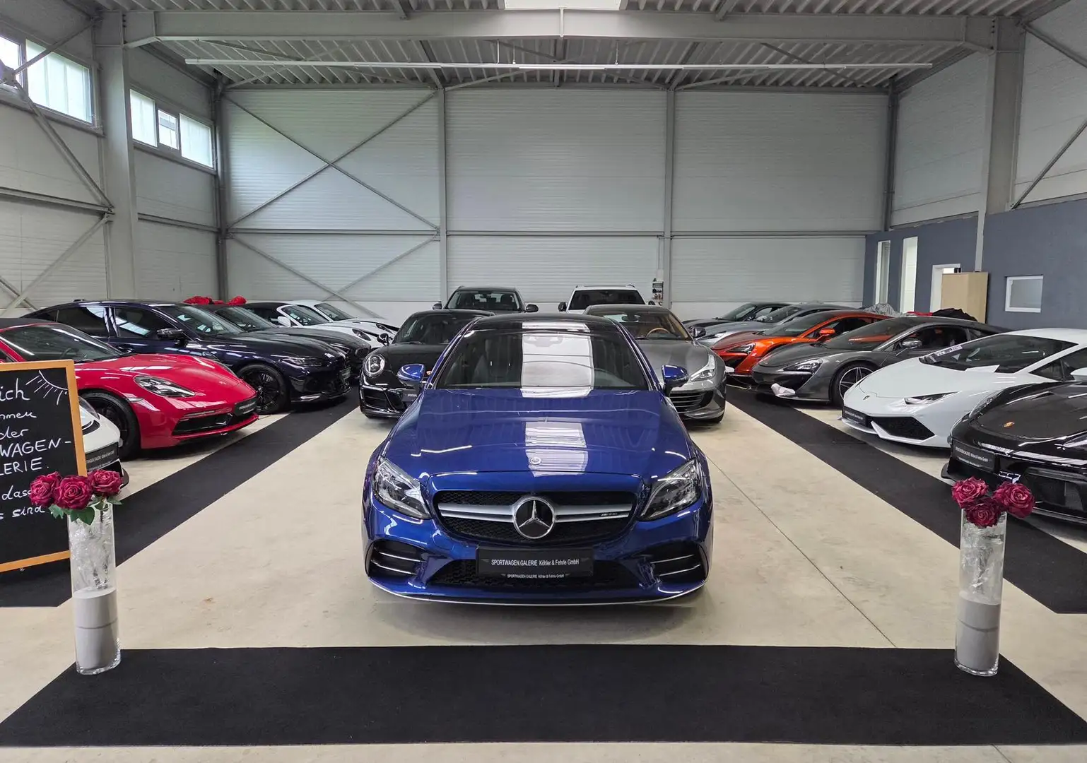 Mercedes-Benz C 43 AMG Coupe /Track-Package/Burmester/*479€ Blau - 1