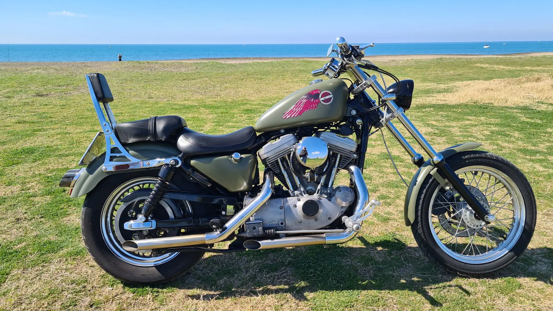 Harley-Davidson Sportster Xl Zöld - 2