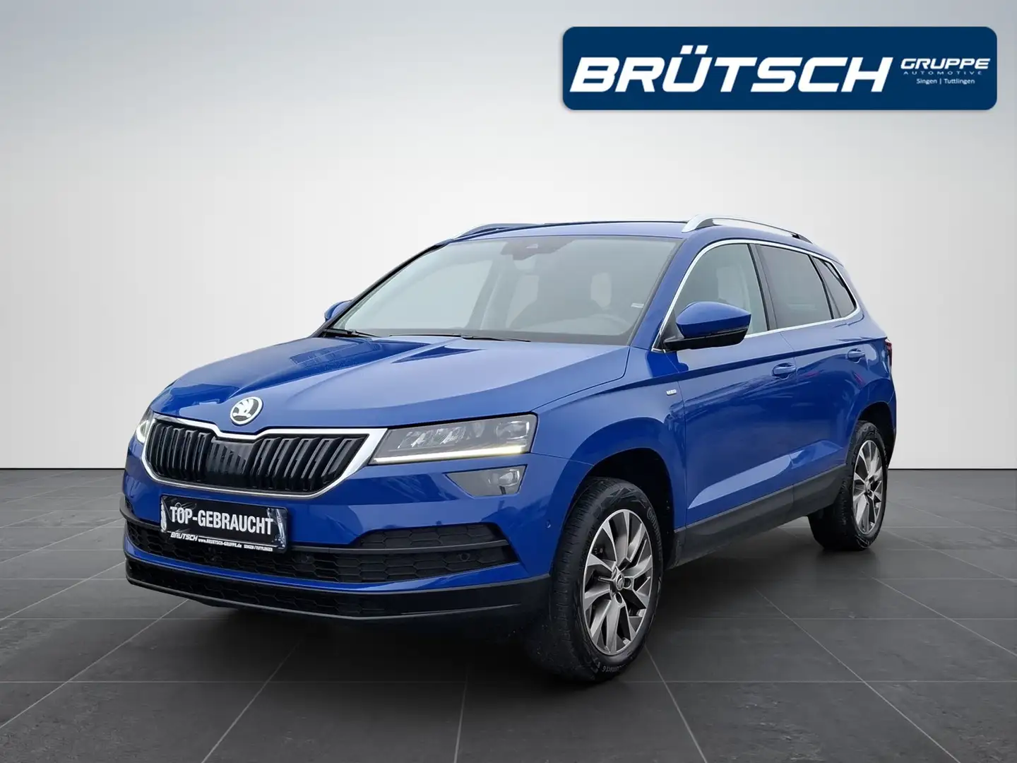 Skoda Karoq 1.5 TSI Clever DSG / KLIMA / NAVI / LED / STHZG Blau - 1