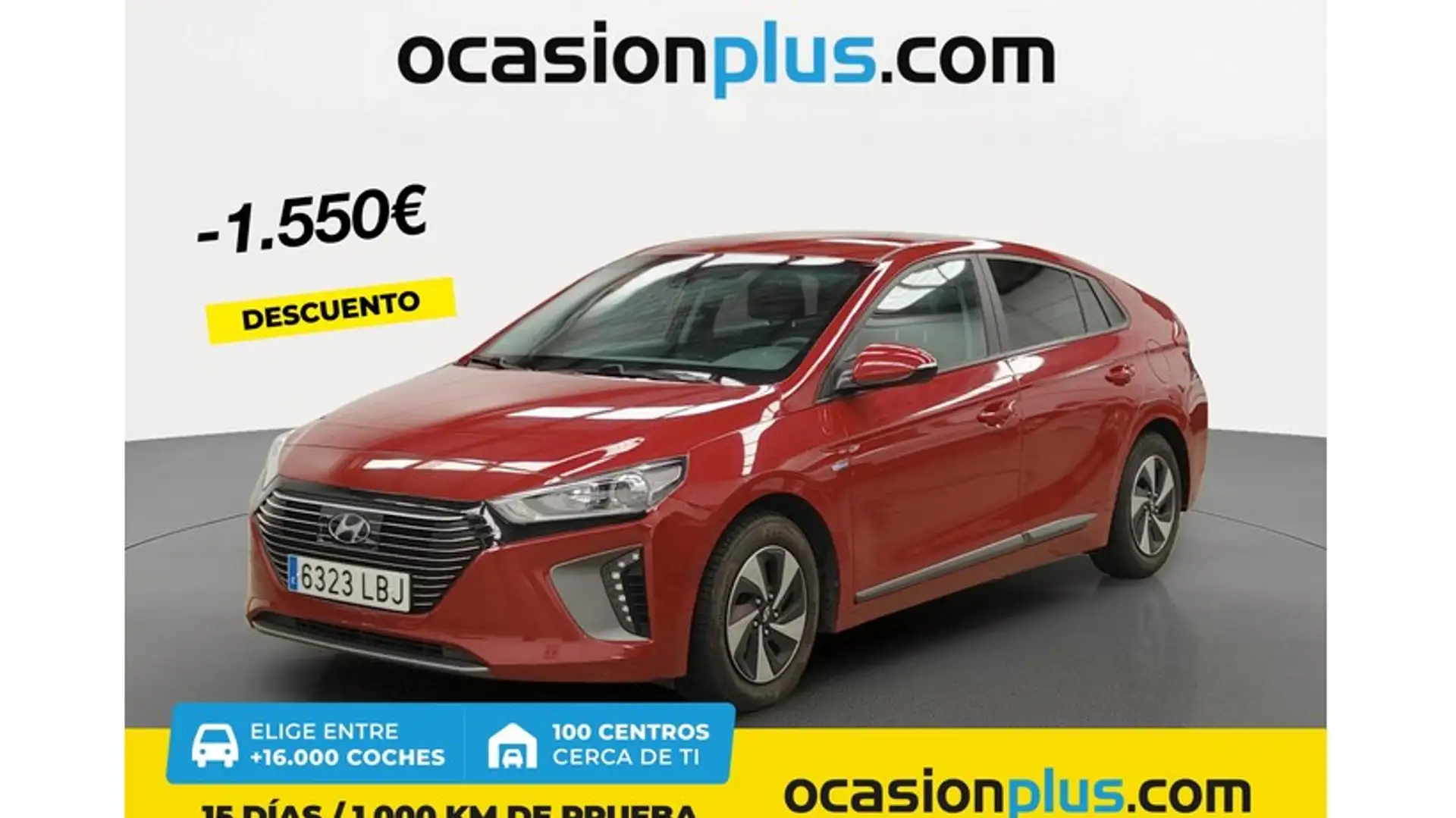 Hyundai IONIQ HEV 1.6 GDI Klass Червоний - 1