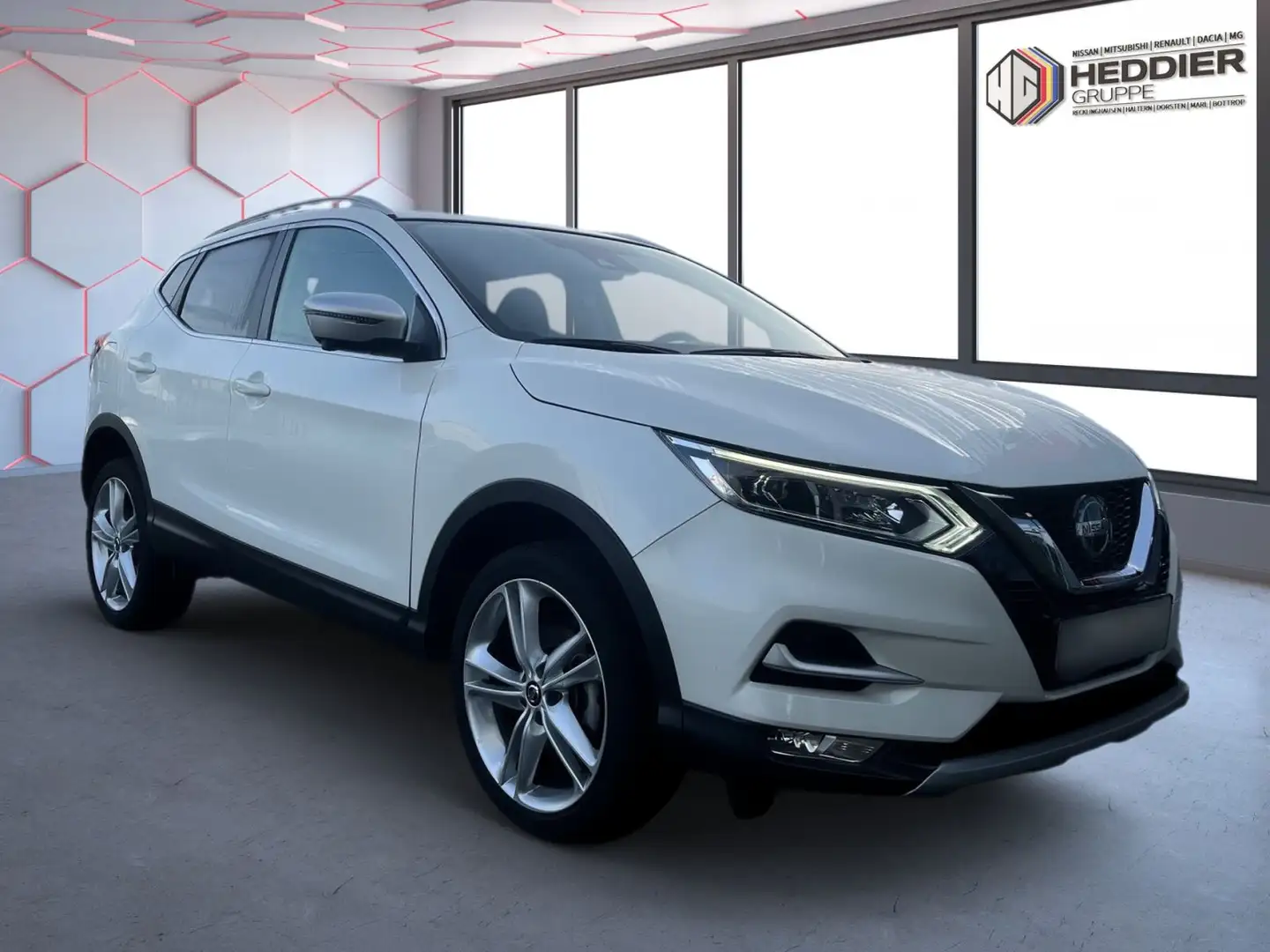 Nissan Qashqai N-Motion *AHK*360°Kamera*Navi*SHZ* Blanco - 2