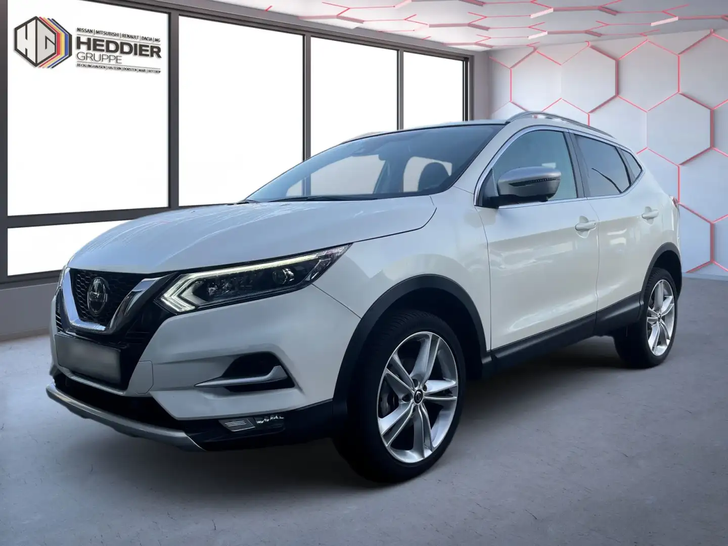 Nissan Qashqai N-Motion *AHK*360°Kamera*Navi*SHZ* Blanco - 1