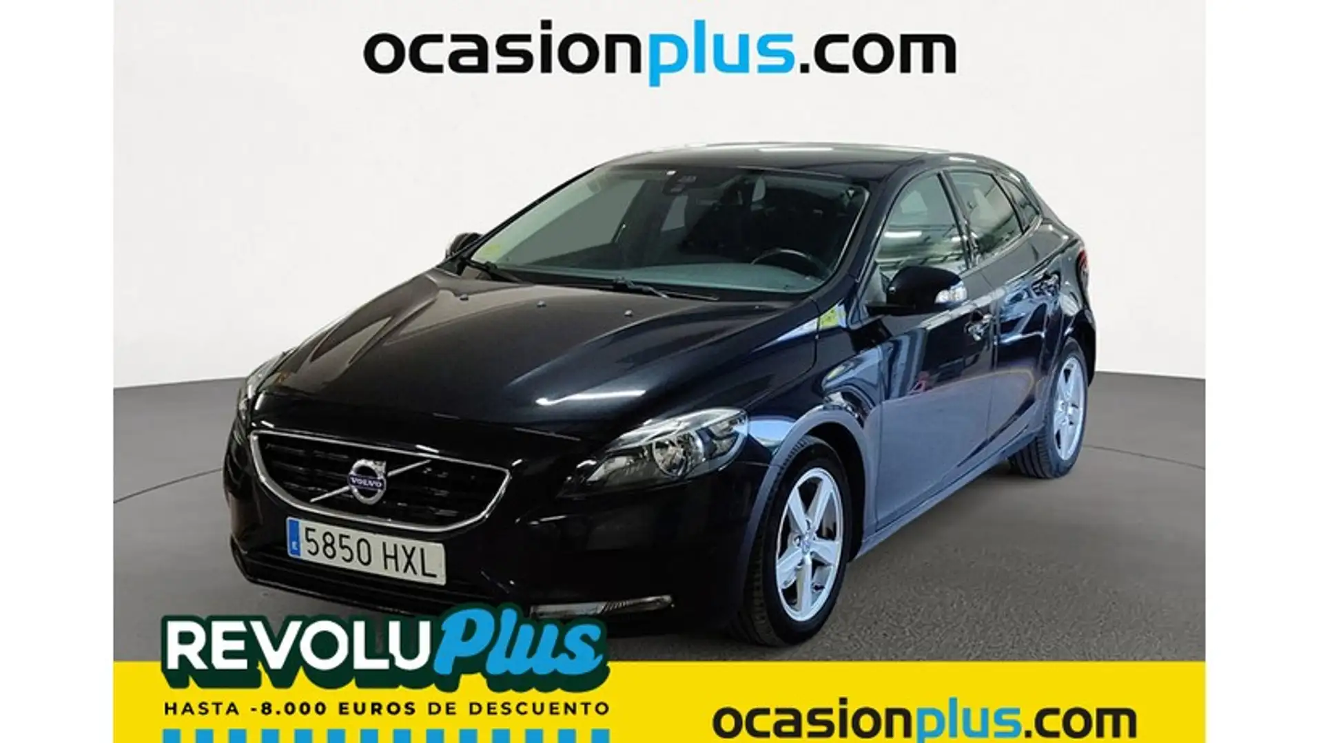 Volvo V40 D2 Básico 115 Negro - 1