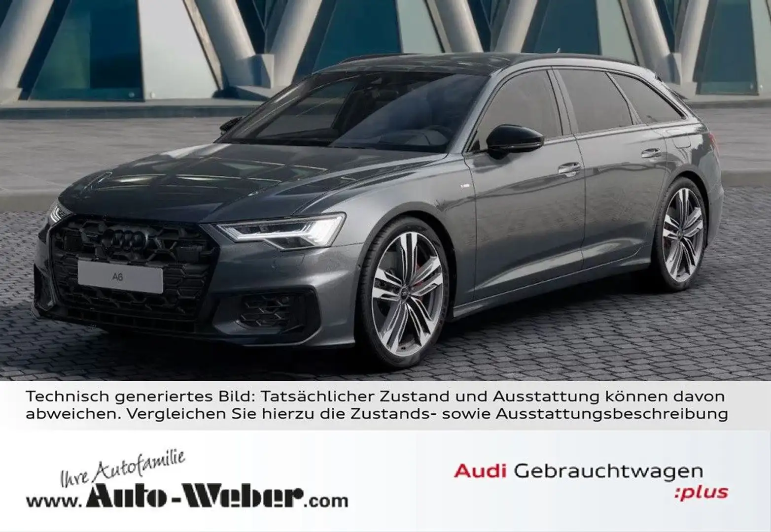 Audi A6 Avant 55TFSIe qu S LINE B&O AHK MATRIX HuD Grau - 1