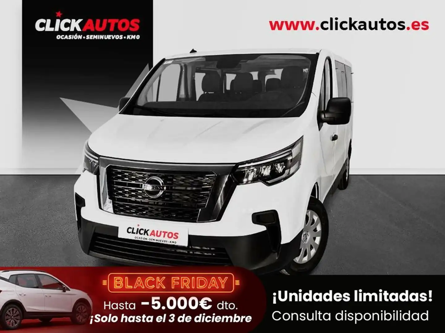 Nissan Primastar 2.0 DCI 150CV Go L2H1 9Plazas Blanc - 1