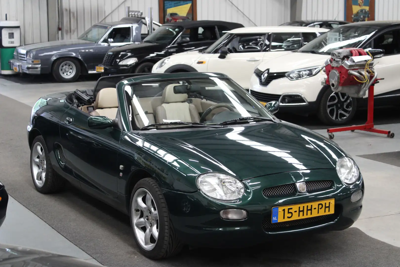 MG MGF 1.8i NAP, Lederen interieur, Stuurbekrachtiging Verde - 2