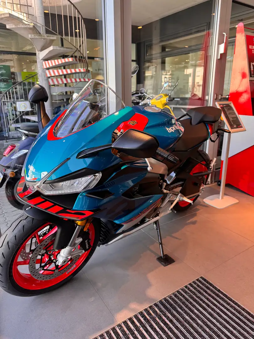 Aprilia RS 660 RS 660 35KW E5+ BLUE MARLIN Bleu - 1
