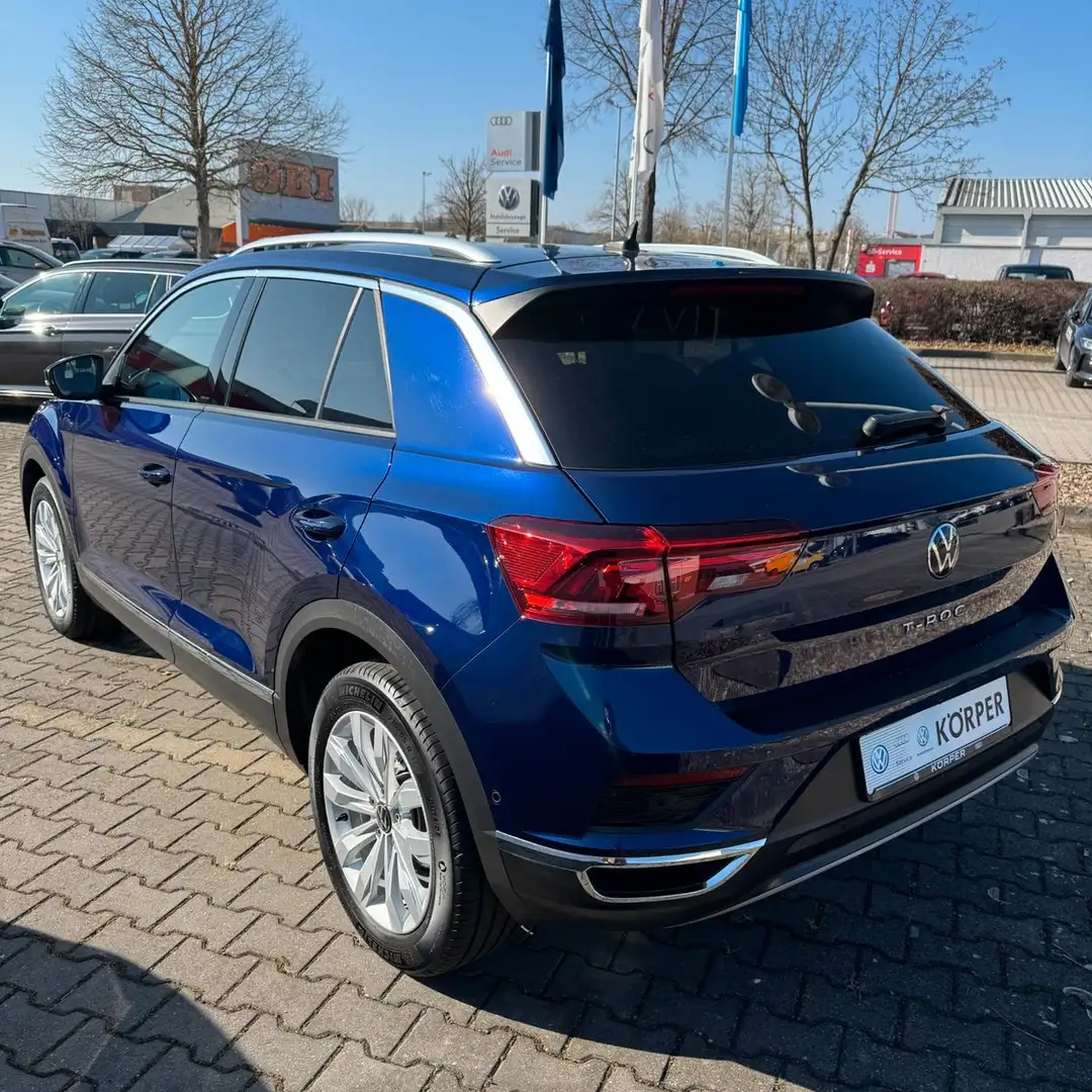 Volkswagen T-Roc Sport Blauw - 2