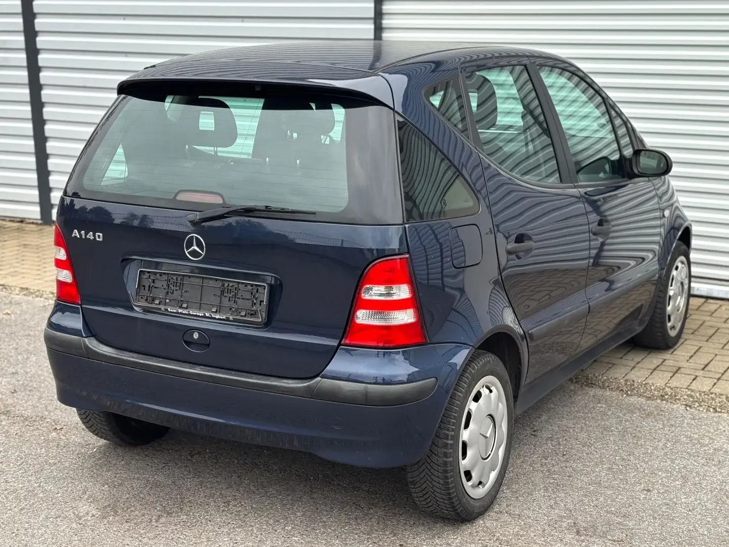 Mercedes-Benz A 140 A140 Classic-Klima-81TKM-gepflegt-Scheckheft- Blau - 1