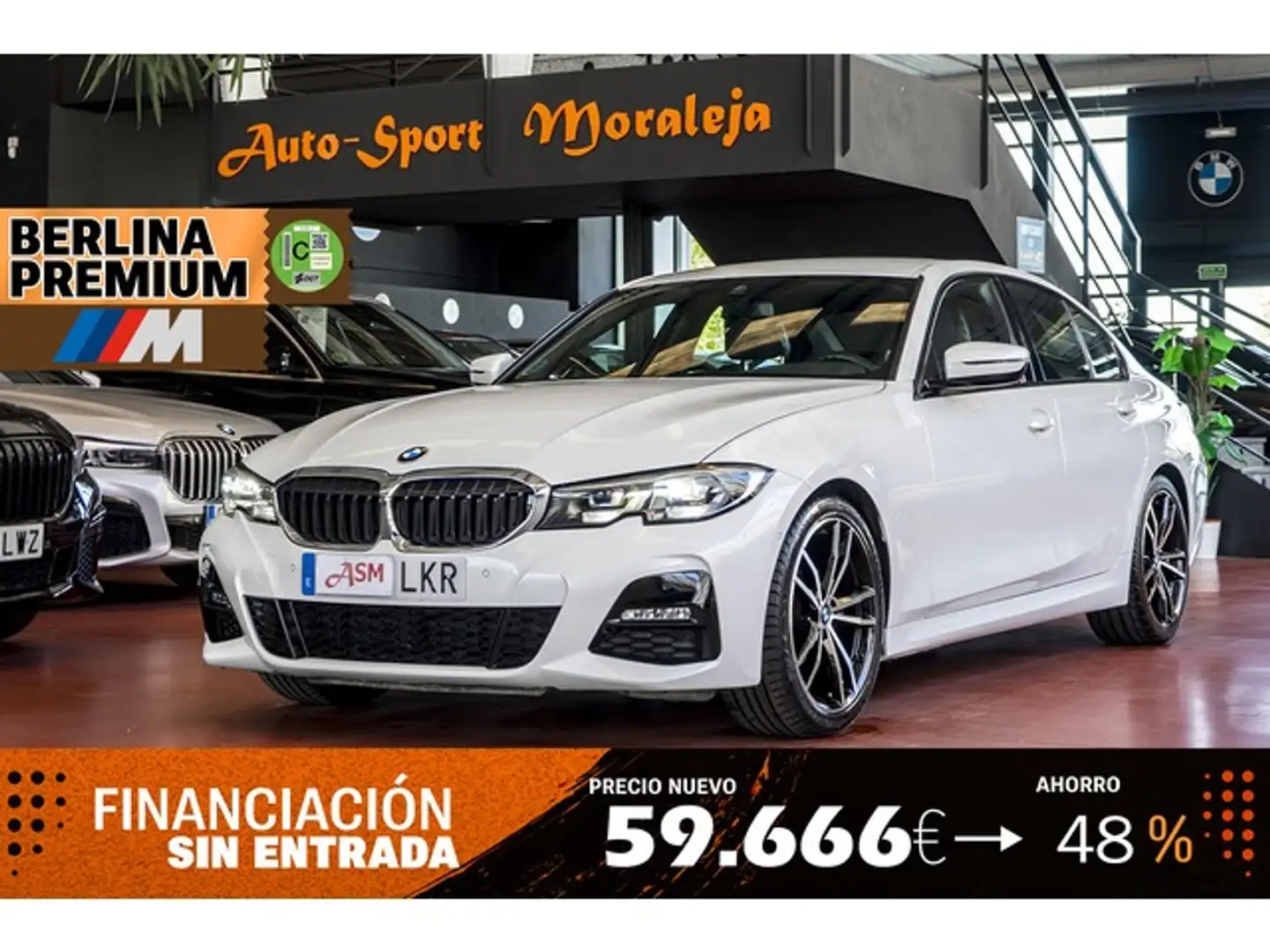 BMW 318 318dA Blanco - 1