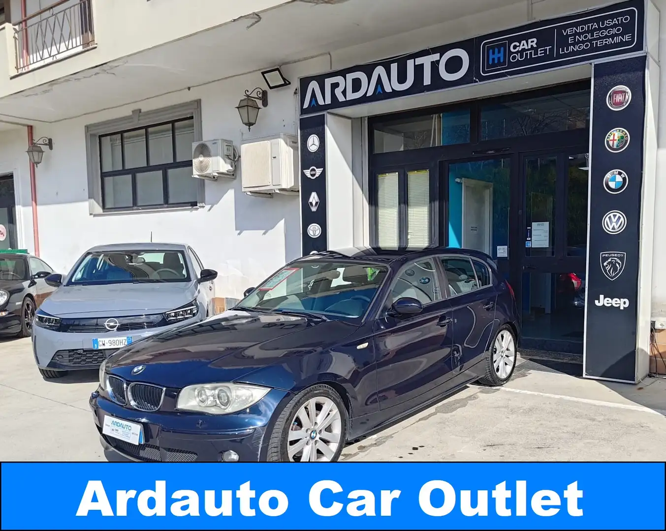 BMW 120 Bmw 120 D Futura 163 cv Blu/Azzurro - 1