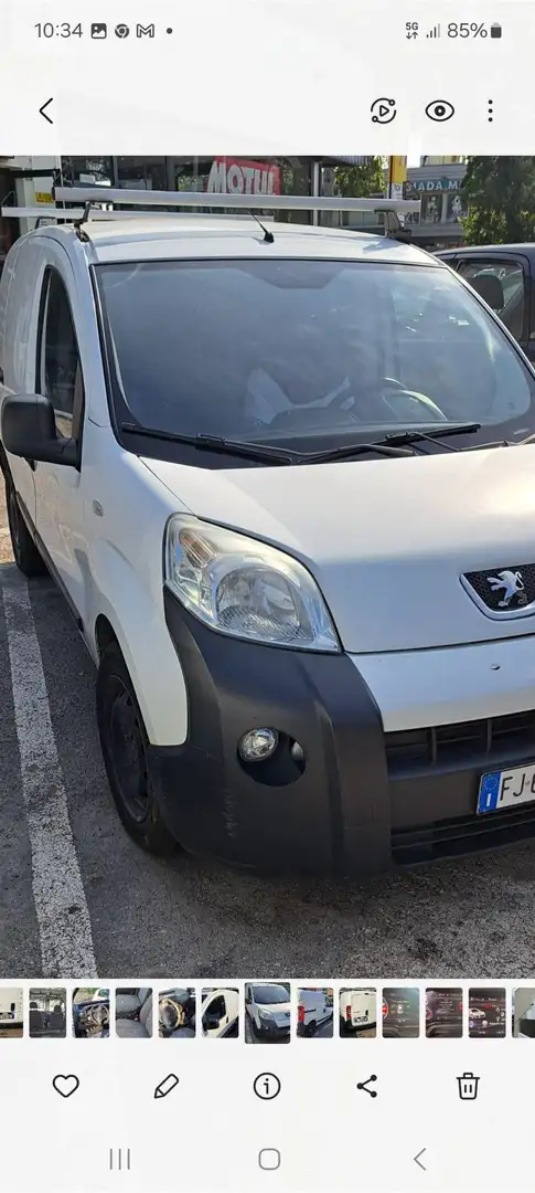 Peugeot Bipper furgone Wit - 1