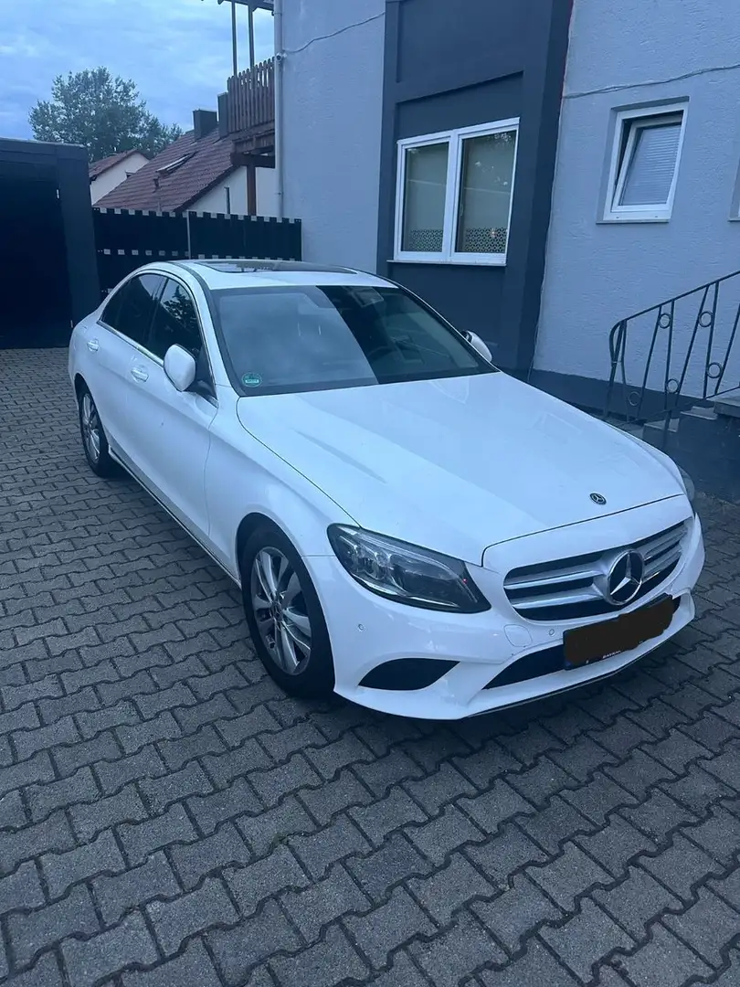 Mercedes-Benz C 220 d*Avantgarde*Navi*LED*SH*Keyless*SchiebeD* Weiß - 1