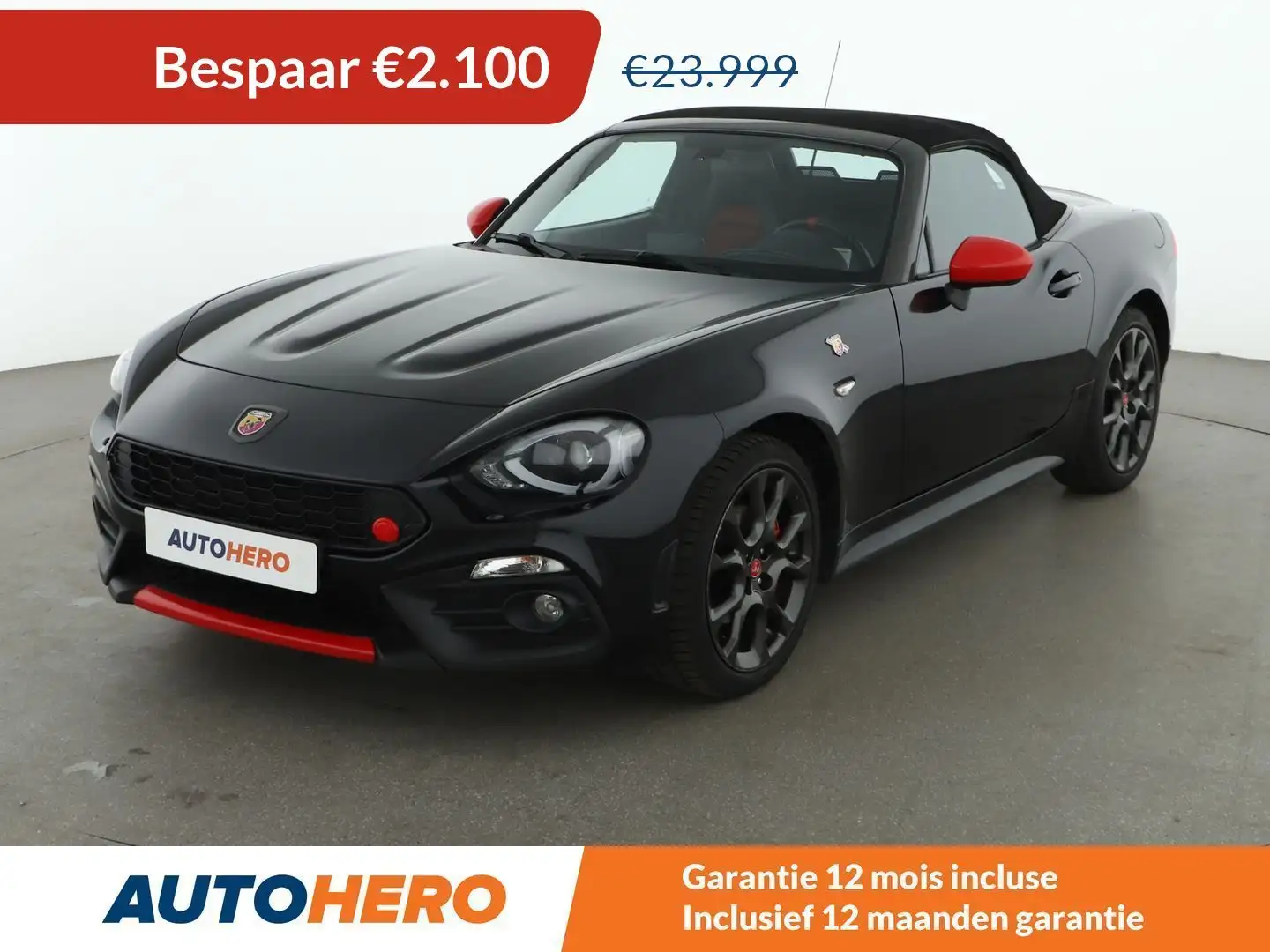 Abarth 124 Spider 1.4 Turbo Noir - 1