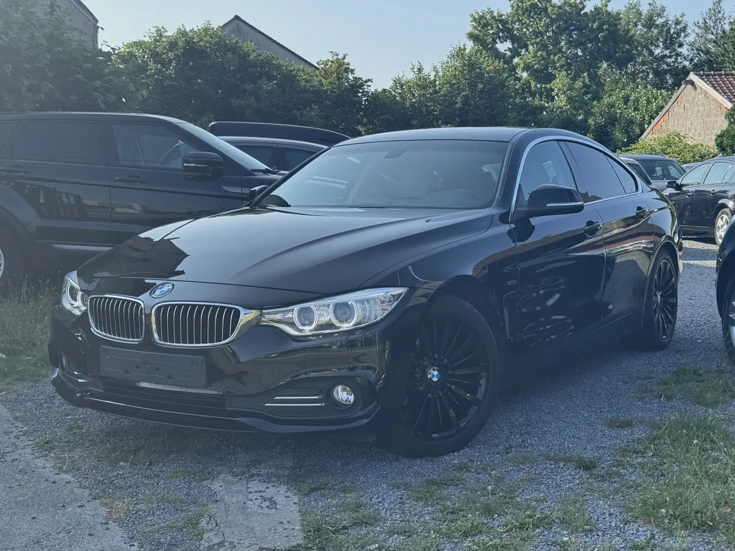 BMW 418 418d Gran Coupe Aut. Luxury Line Noir - 1