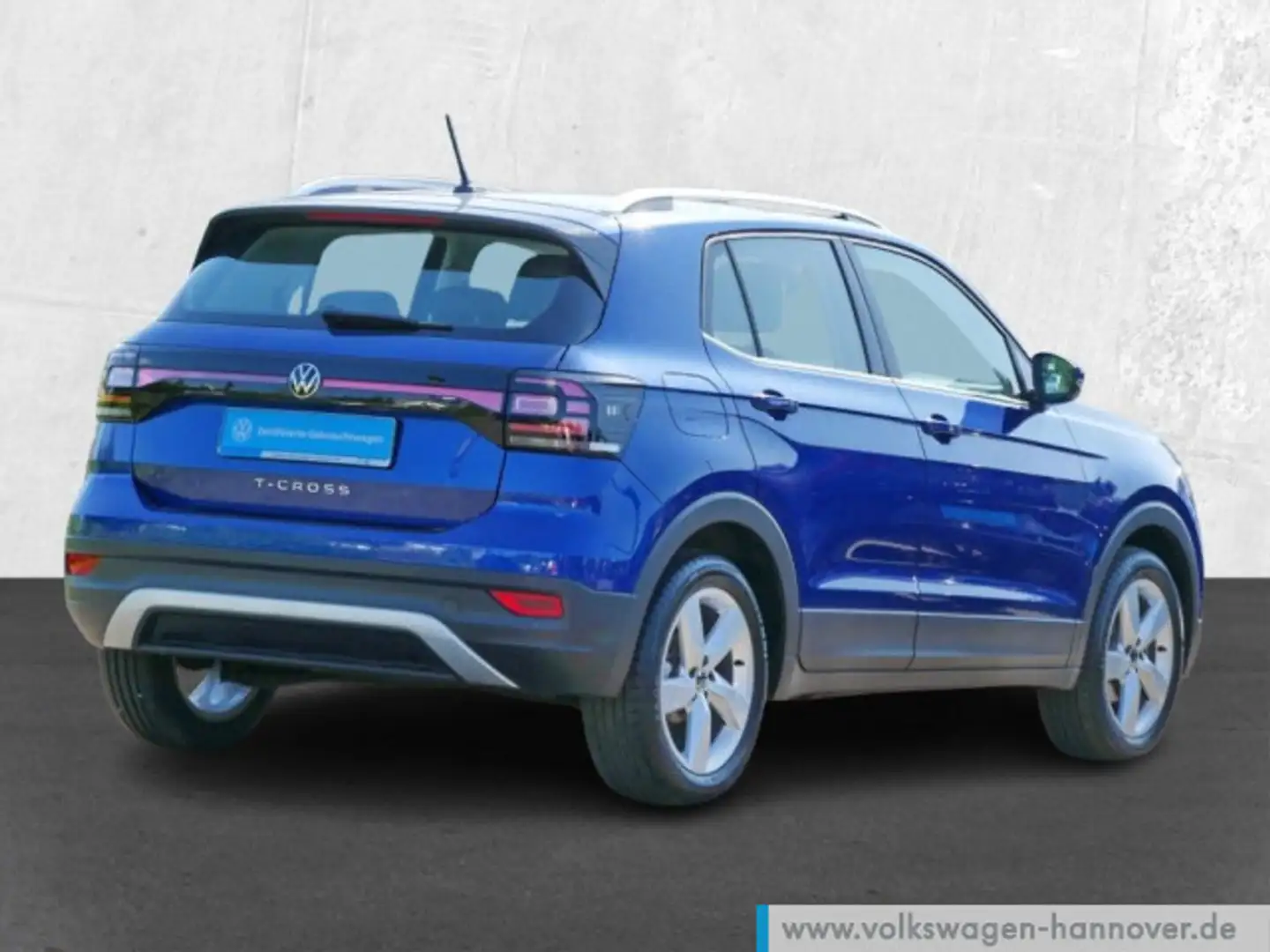 Volkswagen T-Cross 1.0 TSI Style Navi LED ACC PDC SHZ Blau - 2