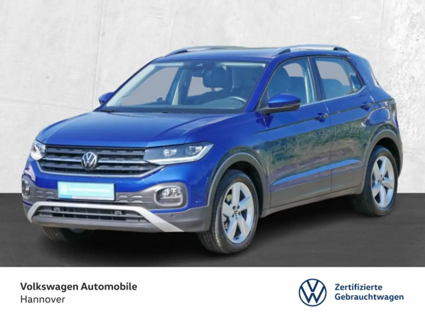 Volkswagen T-Cross 1.0 TSI Style Navi LED ACC PDC SHZ Blau - 1