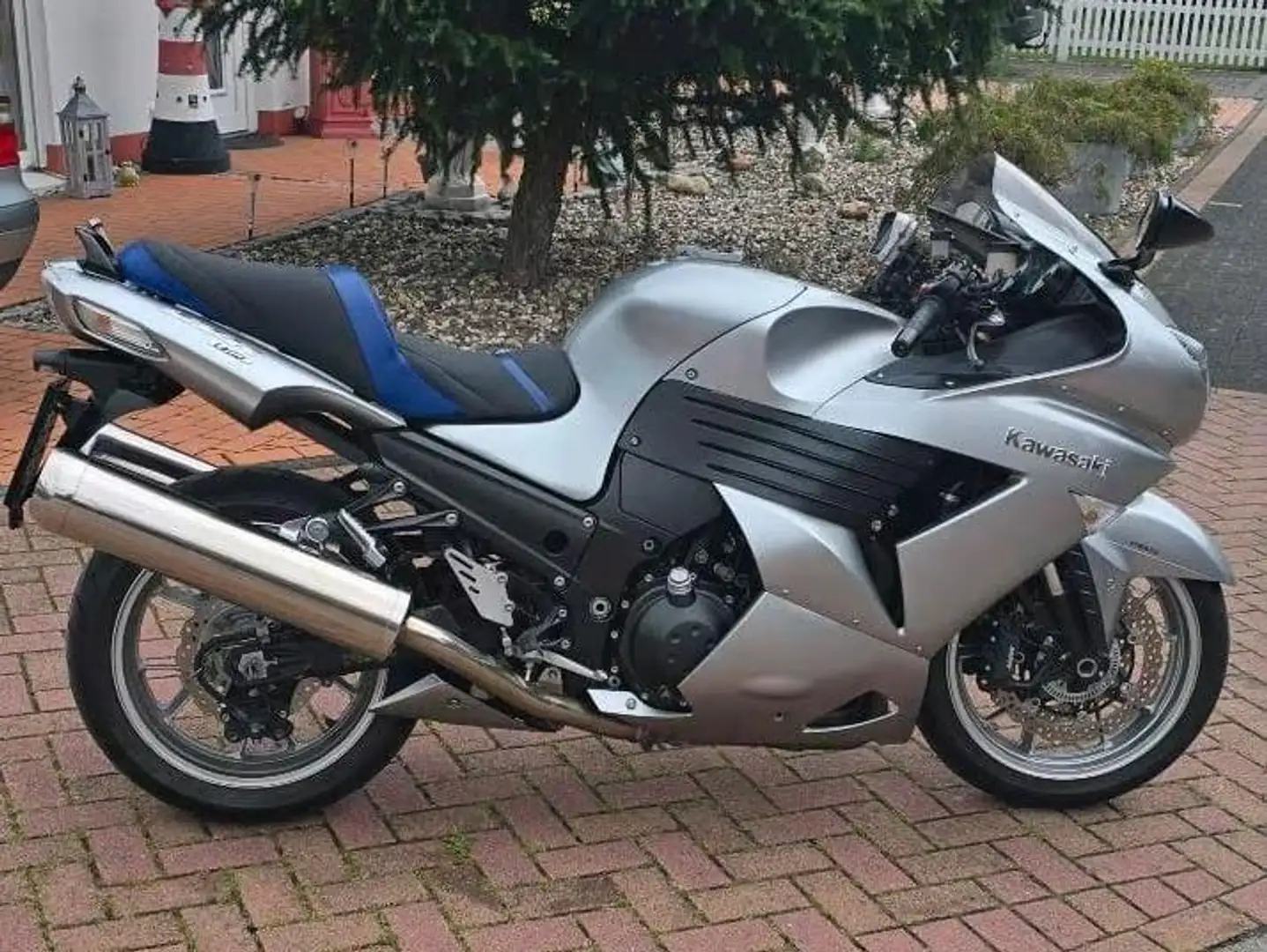 Kawasaki ZZR 1400 Bianco - 1