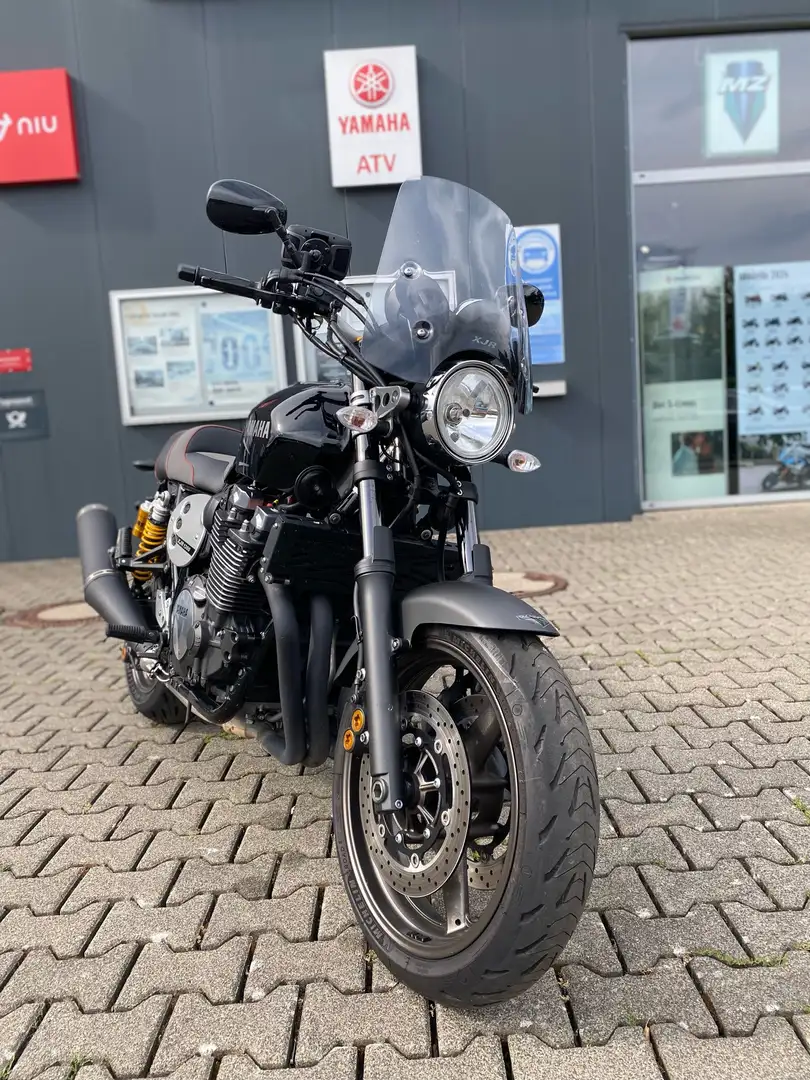 Yamaha XJR 1300 Navi,Komfort Sitzbank,Protech Hebel & w.Extras Negro - 1