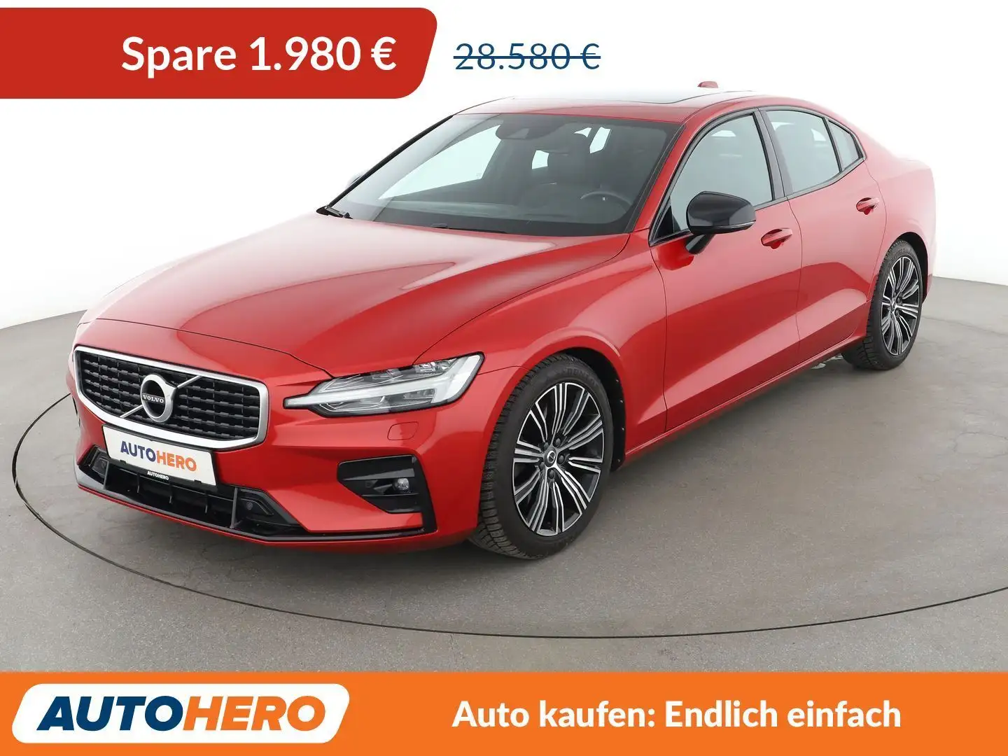 Volvo S60 2.0 T5 R-Design Aut*NAVI*LED*TEMPO*CAM*PDC*SHZ* Orange - 1