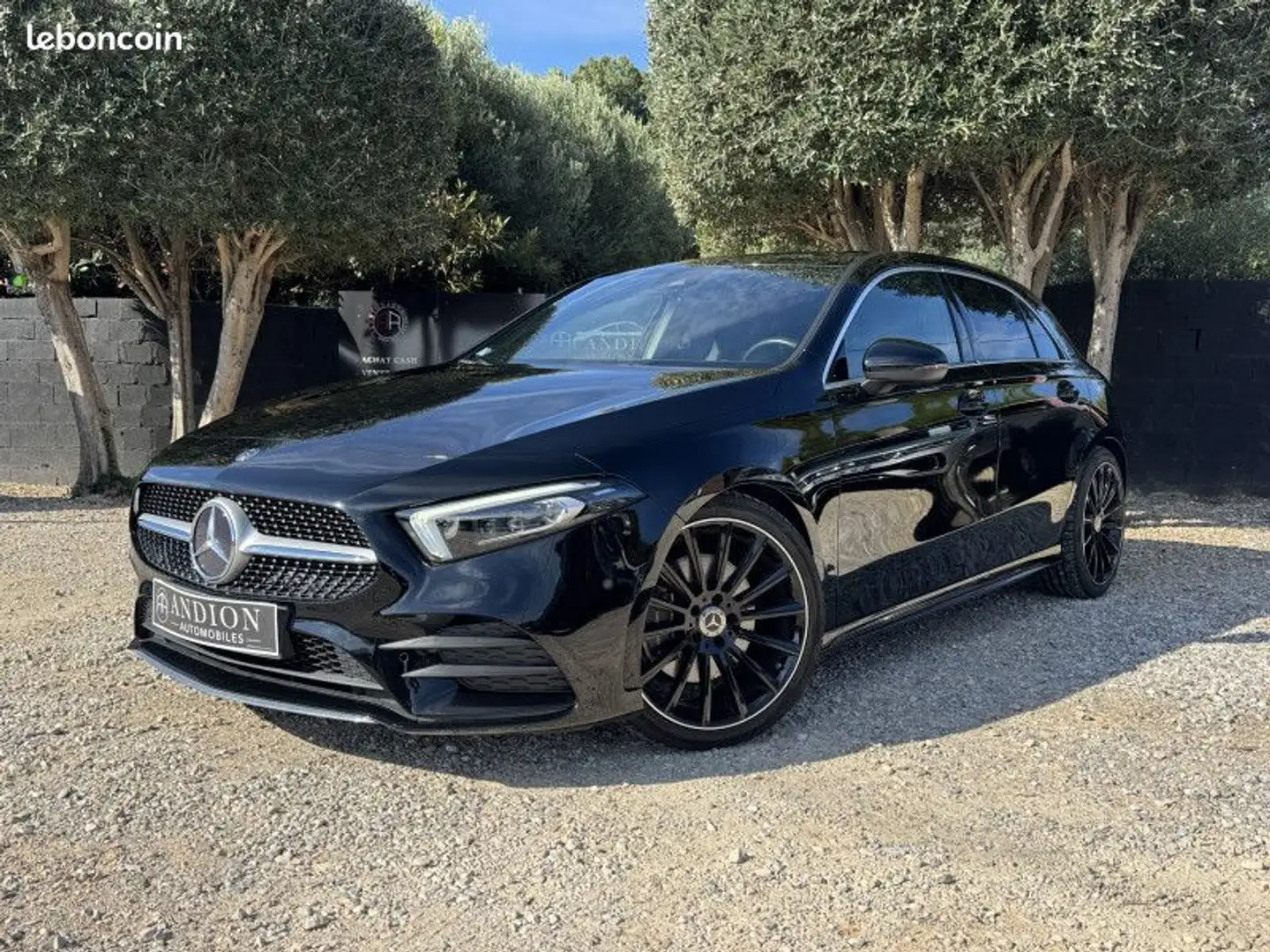 Mercedes-Benz A 220 Mercedes 220 190CH AMG LINE 7G Zwart - 1