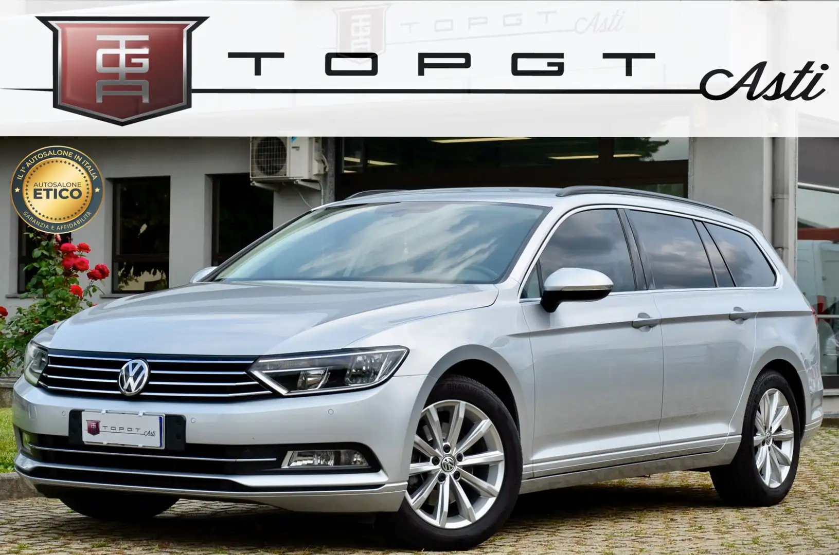 Volkswagen Passat Variant 2.0 tdi Business 150cv UFF ITALIANA, PERMUTE Grau - 1