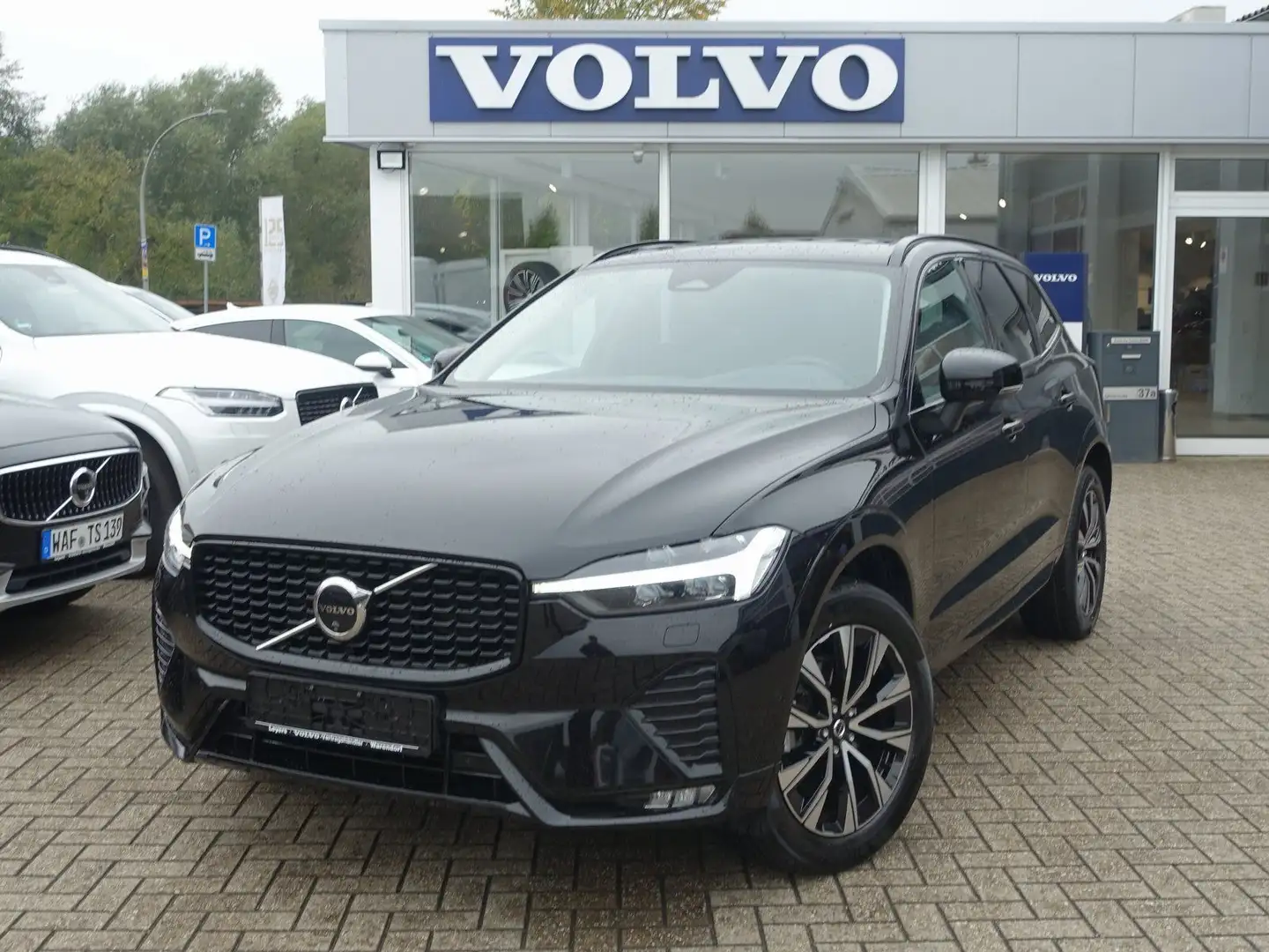 Volvo XC60 Plus B5 AWD Dark/360°Cam/Pano/Lenkradhz. Schwarz - 1
