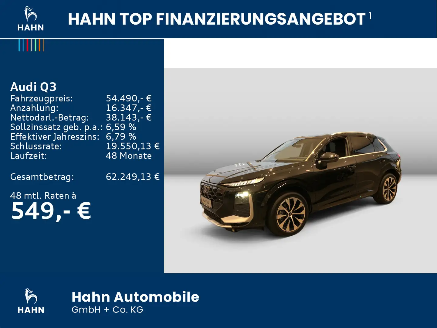 Audi Q3 SUV TFSI 110 kW S tronic Schwarz - 2