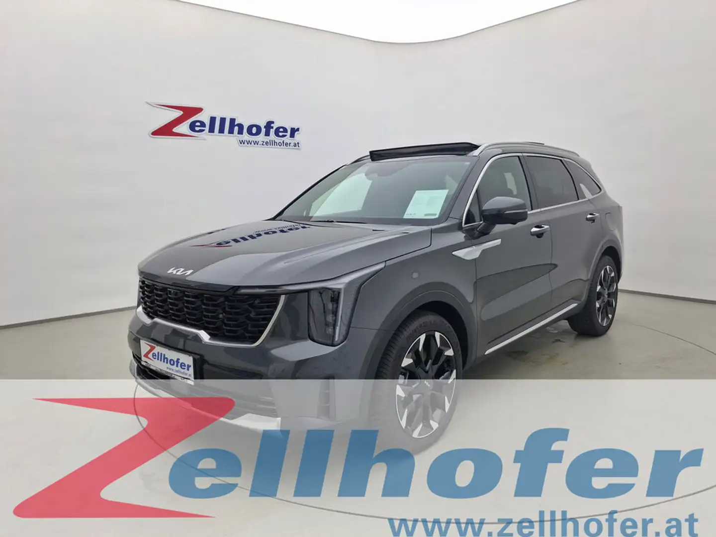 Kia Sorento 2,2 CRDi SCR AWD Platin DCT Grau - 1