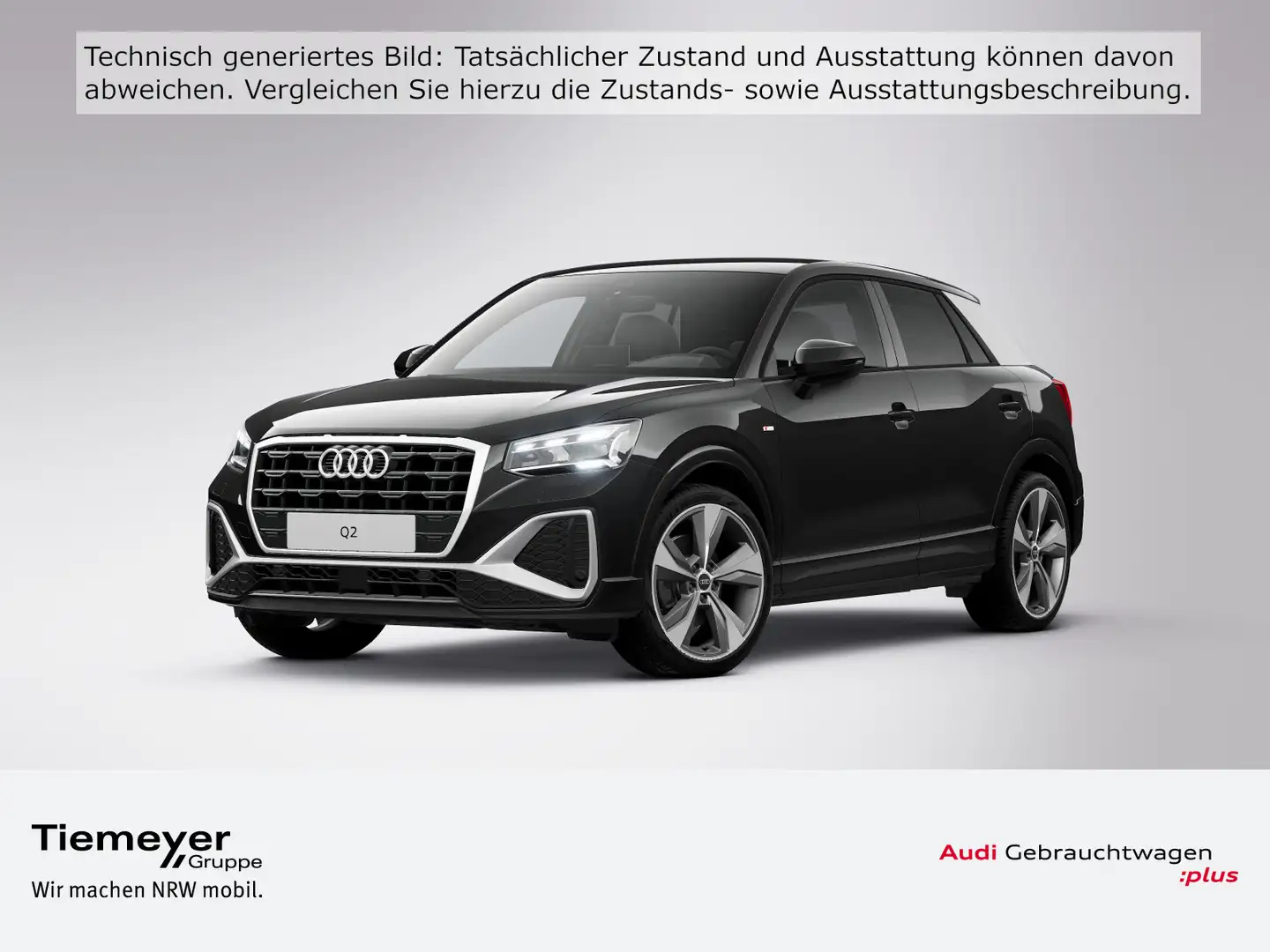 Audi Q2 35 TDI 2x S LINE LM19 KEDER AHK MATRIX Schwarz - 1