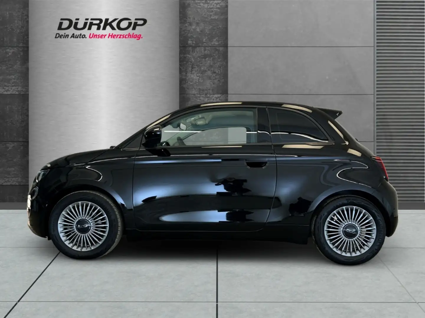 Fiat 500e Komfort-Paket Rückfahrkamera Sitzheizung DAB Tempo Schwarz - 2