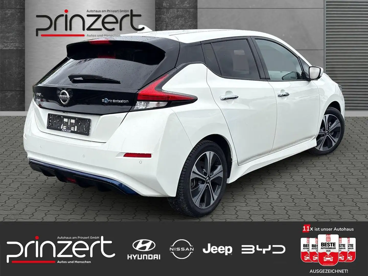 Nissan Leaf 40kWh "Tekna" LED*ProPilot*Navi*LM17" Weiß - 2