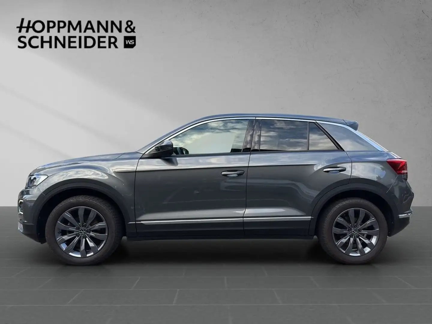 Volkswagen T-Roc 1.5l TSI Sport DSG-AHK-Navi-LEDACC Gris - 2