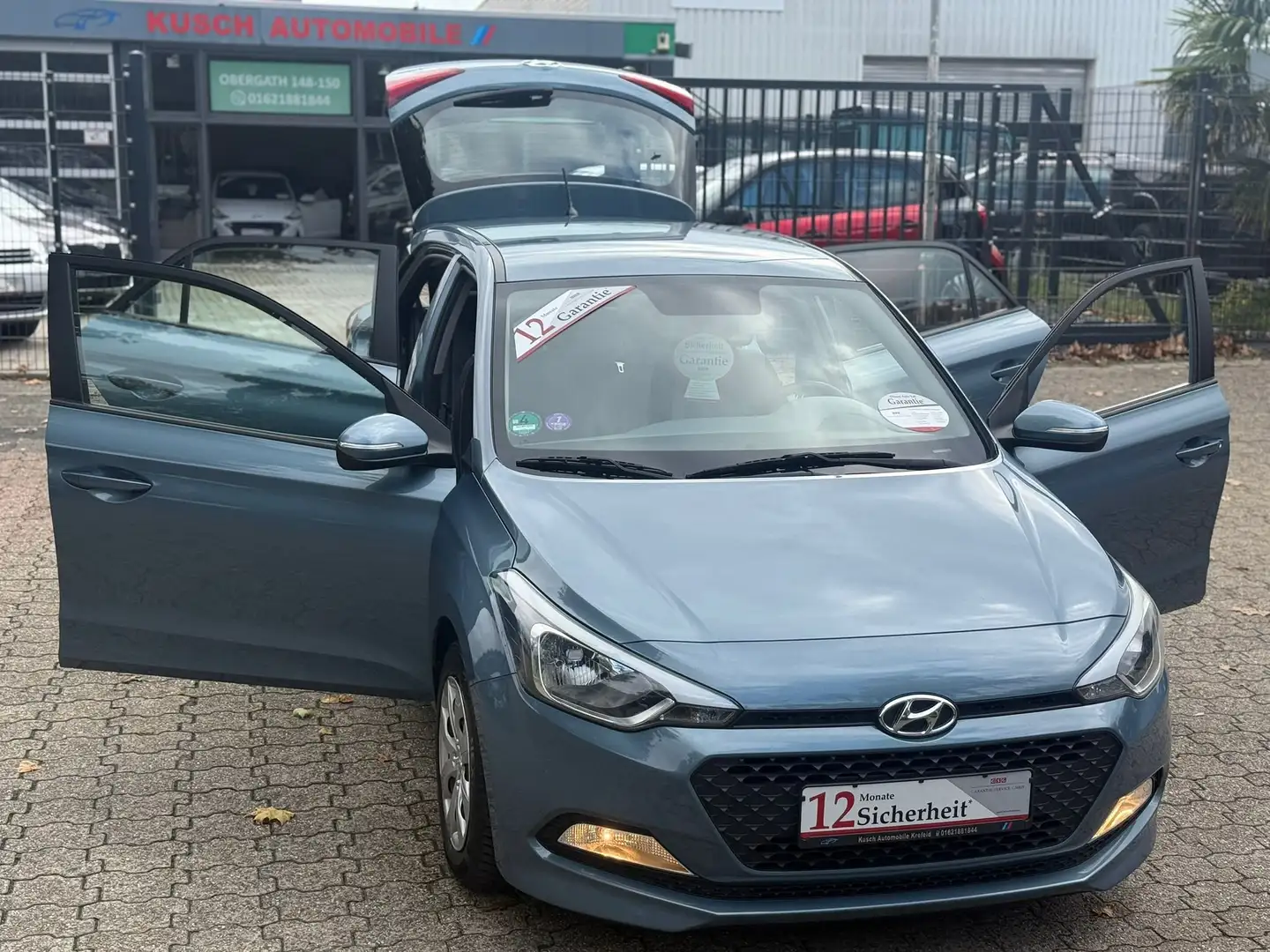 Hyundai i20 Classic Klima 2 Hand Scheckheft Blau - 1