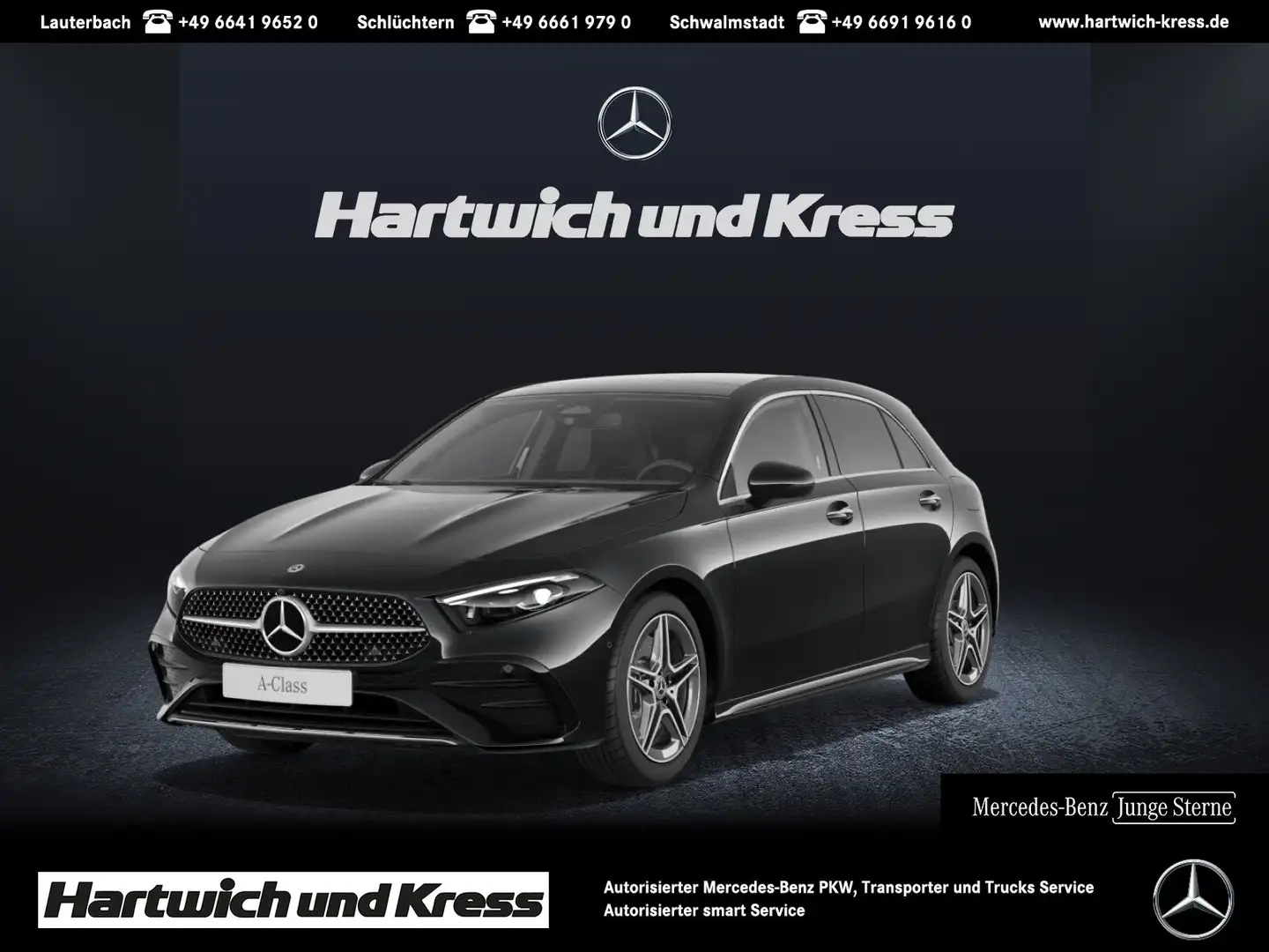 Mercedes-Benz A 220 A 220 d AMG Line+Pano+Multibeam-LED+Carplay+360°Kamera+ Negru - 1