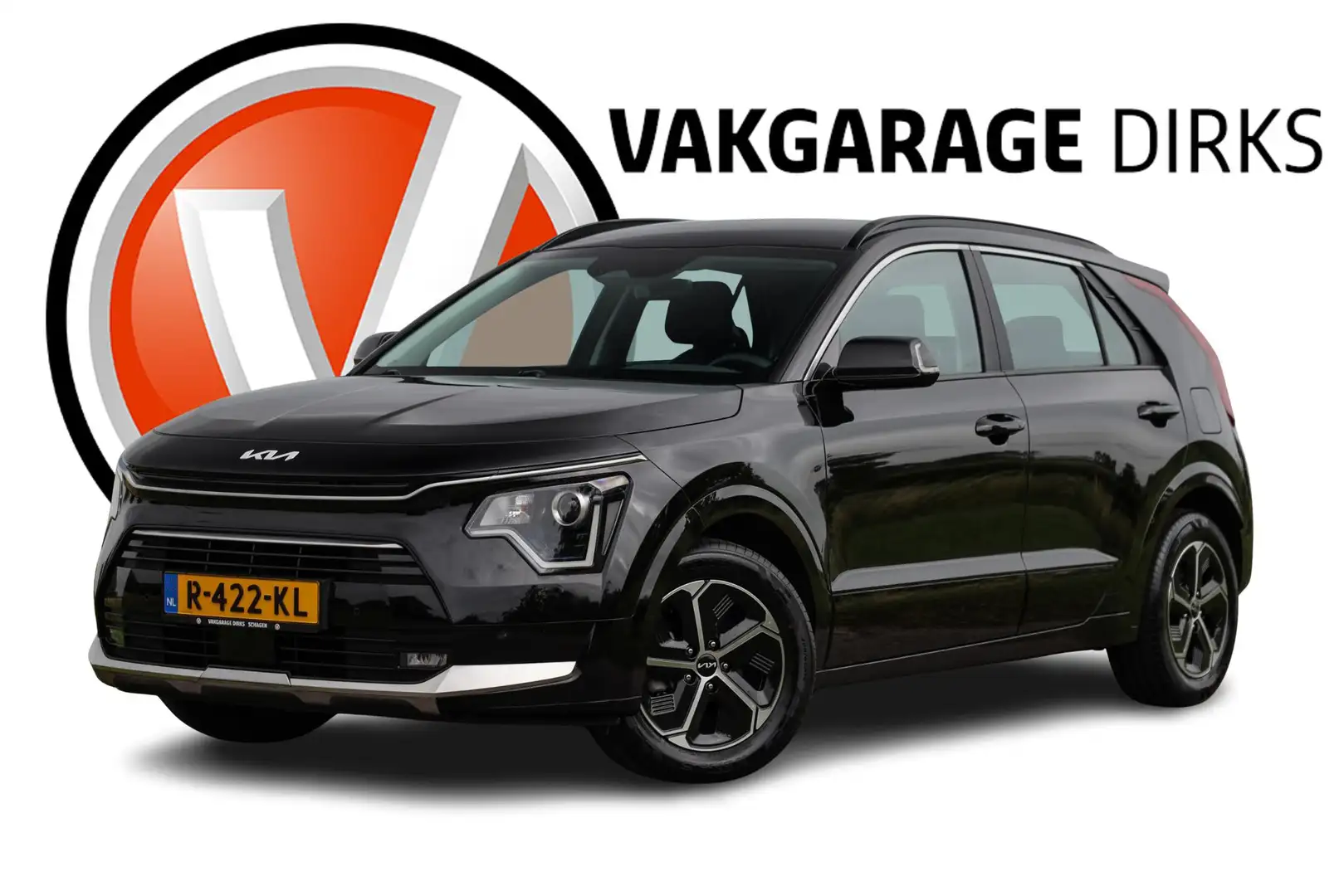 Kia Niro 1.6 GDi Hybrid DynamicLine ✅ ACC ✅ Carplay ✅ Camer Černá - 1