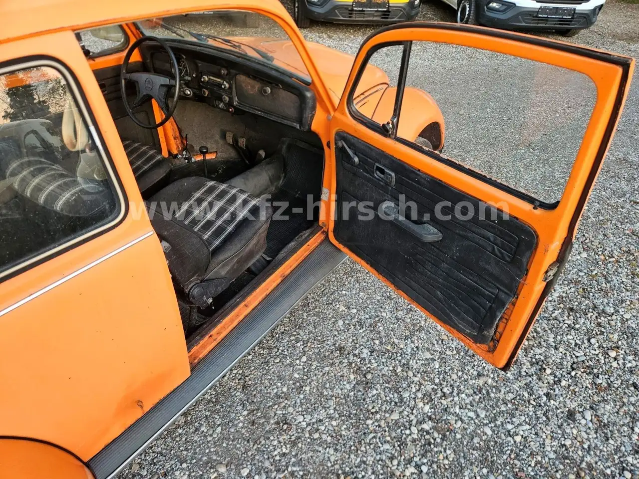 Volkswagen Käfer 1200 1.Hand in der seltenen Farbe Orange, foto 7