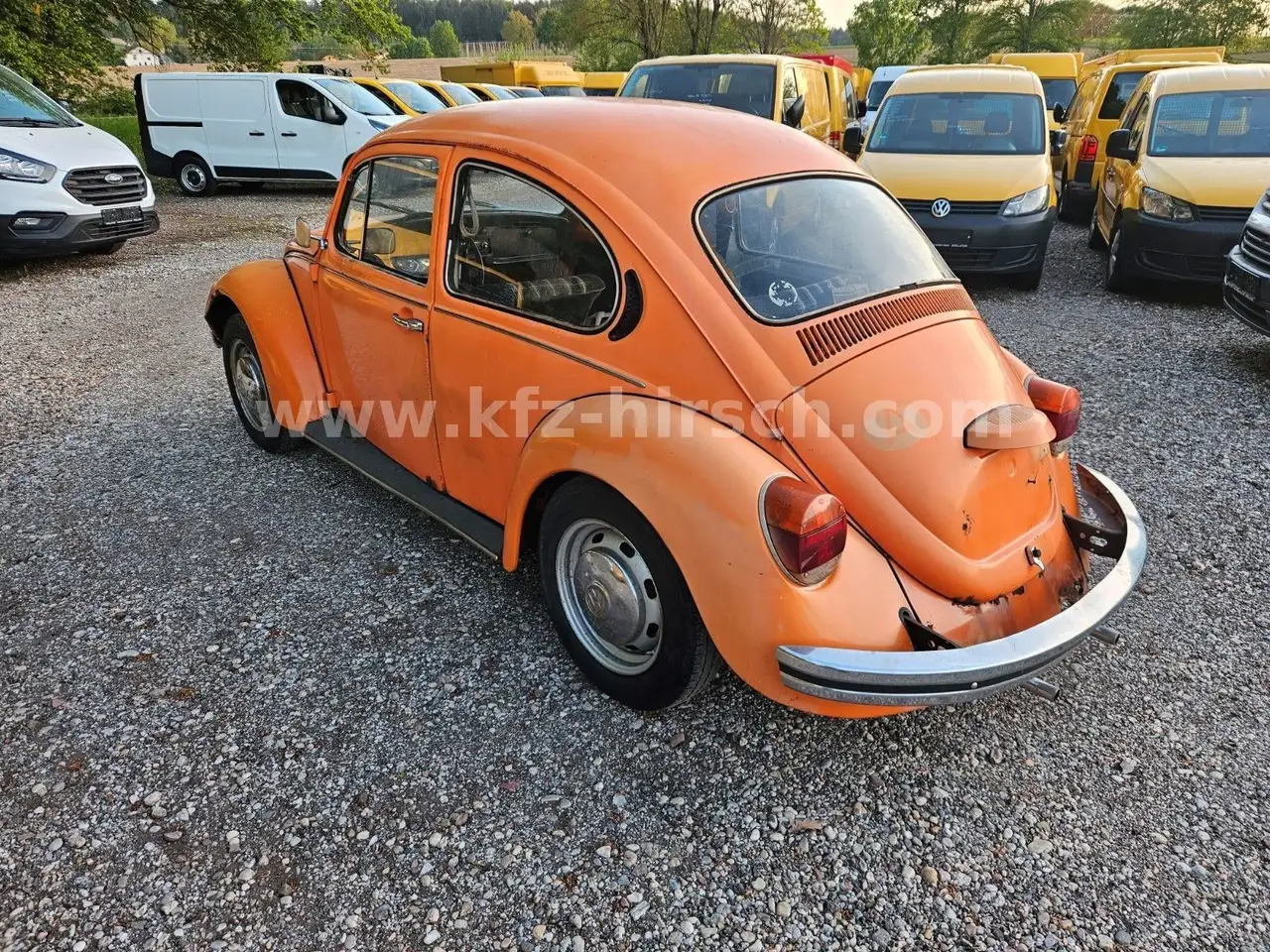 Volkswagen Käfer 1200 1.Hand in der seltenen Farbe Orange, foto 3