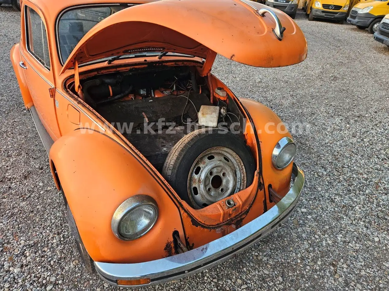 Volkswagen Käfer 1200 1.Hand in der seltenen Farbe Orange, foto 8