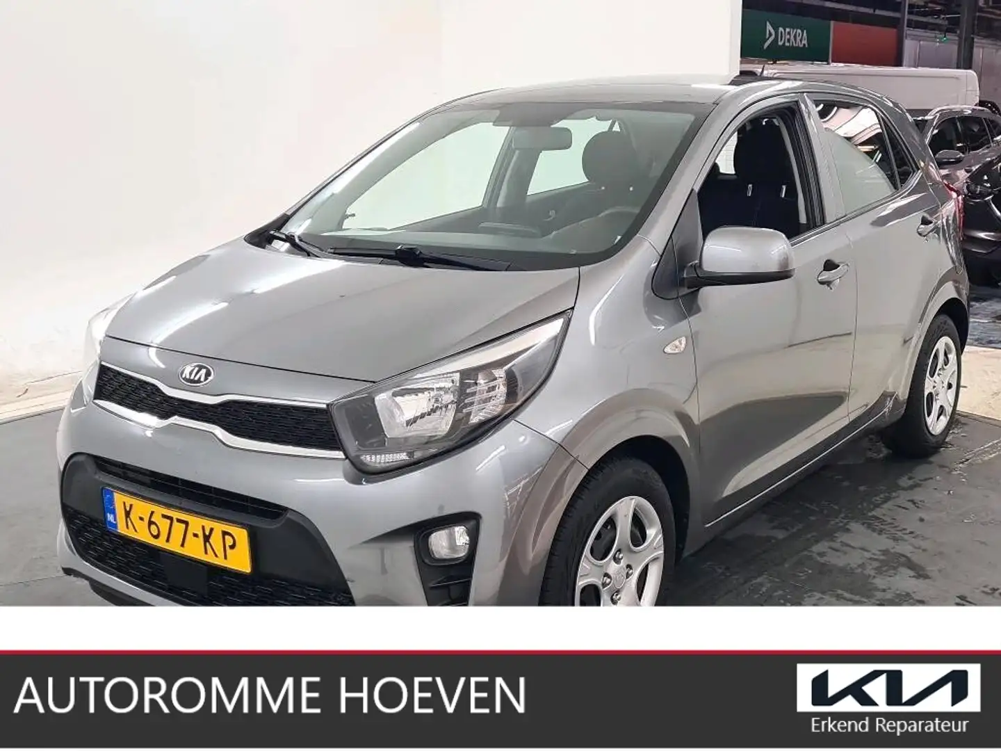 Kia Picanto 1.0 MPi ComfortLine Org. Ned. 14.000km !! Cruise/A Grijs - 1