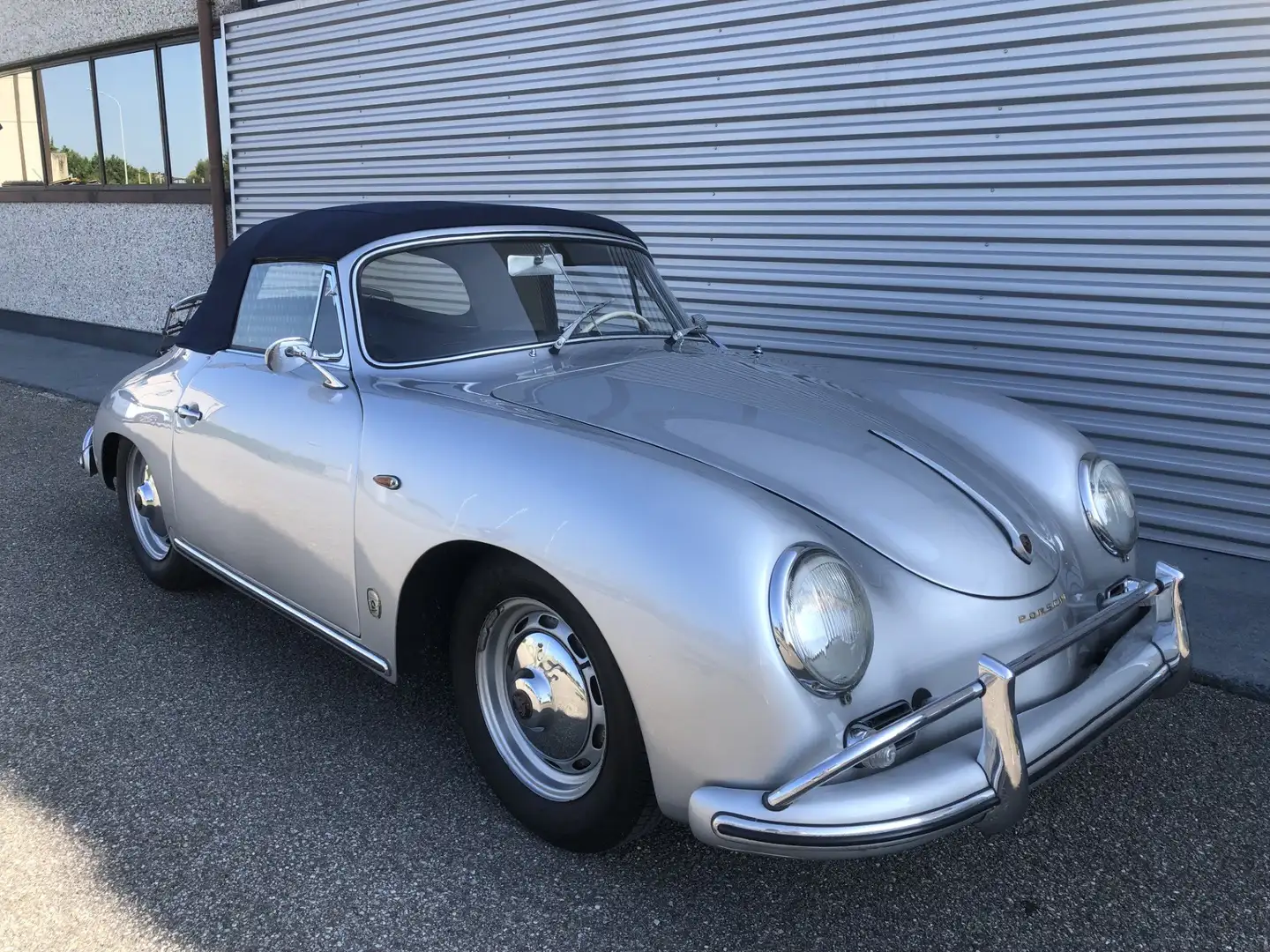 Porsche 356 A CABRIOLET 1600 SUPER Argento - 1