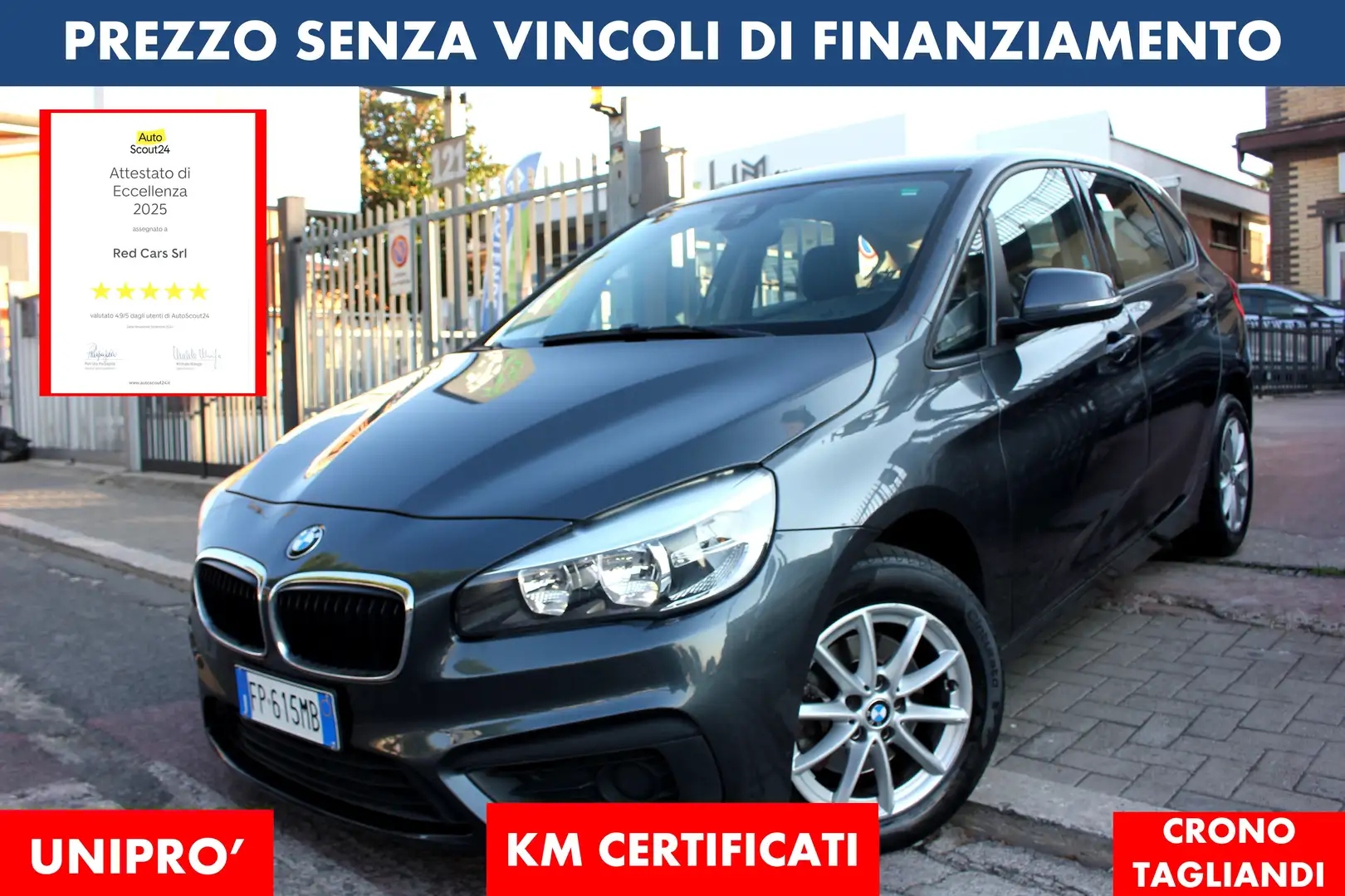 BMW 218 d Advantage AUTOMATICA *PREZZO VERO* UNIPRO' - 1