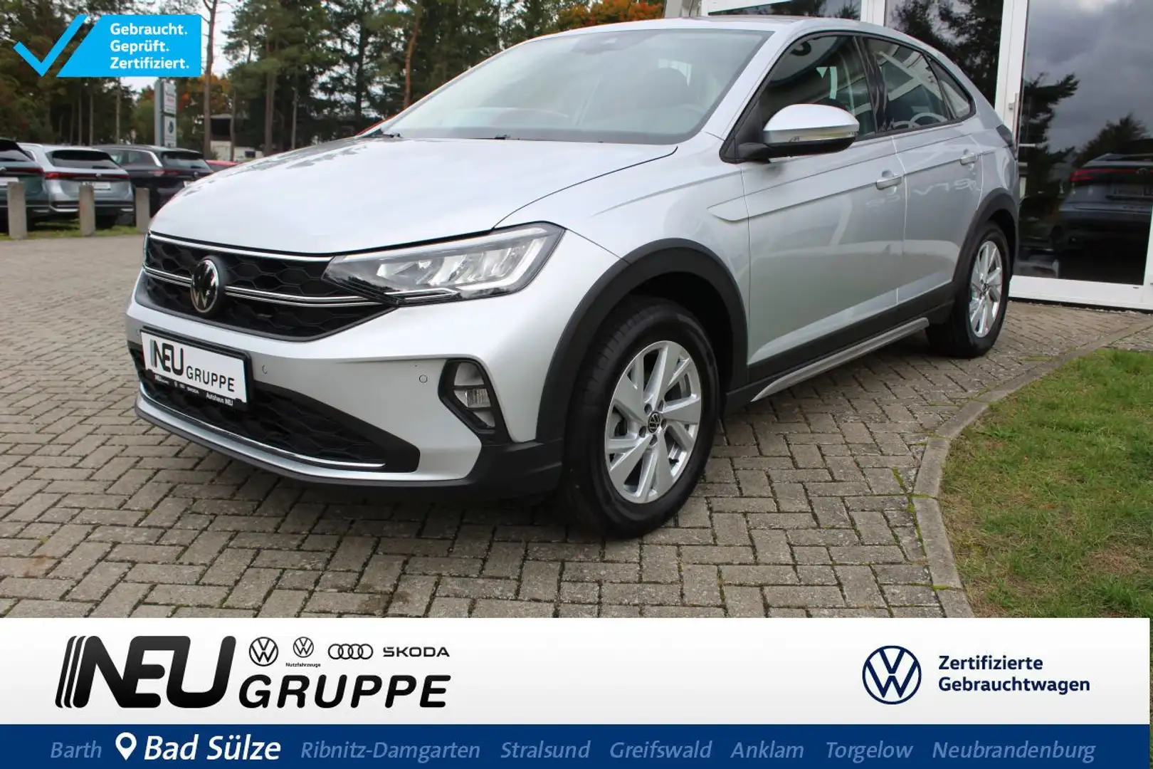 Volkswagen Taigo Life 1.0 TSI LED Navi Travel Silber - 1
