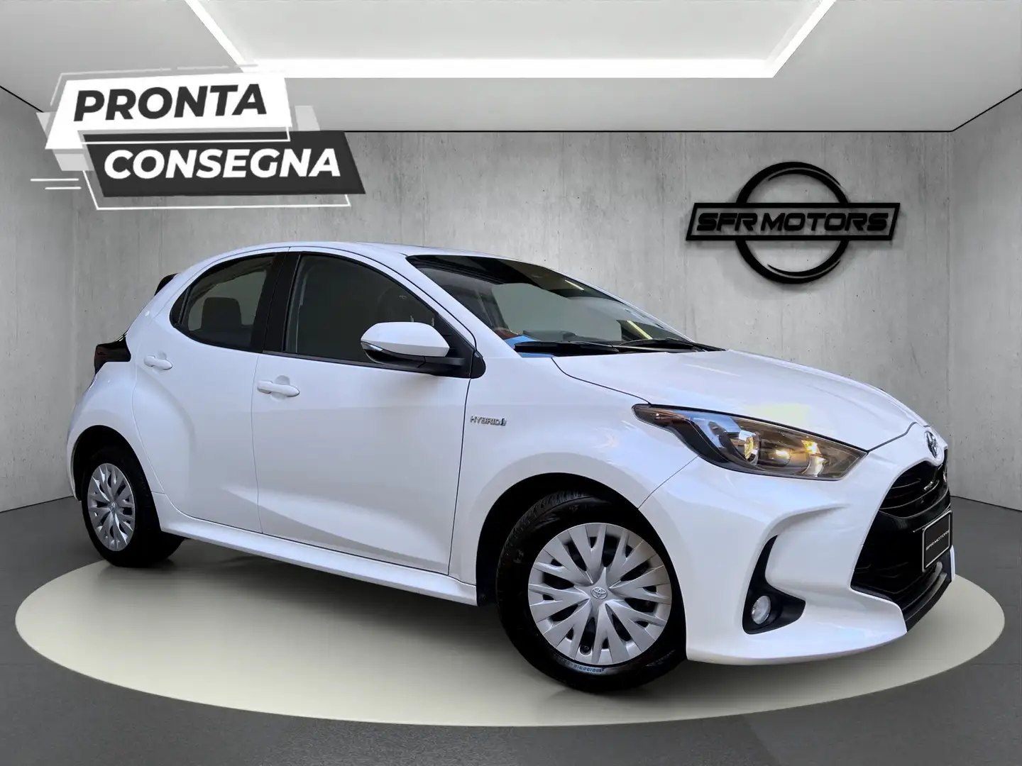 Toyota Yaris Hybrid Active1.5 92cv - PREZZO PROMO Bianco - 1