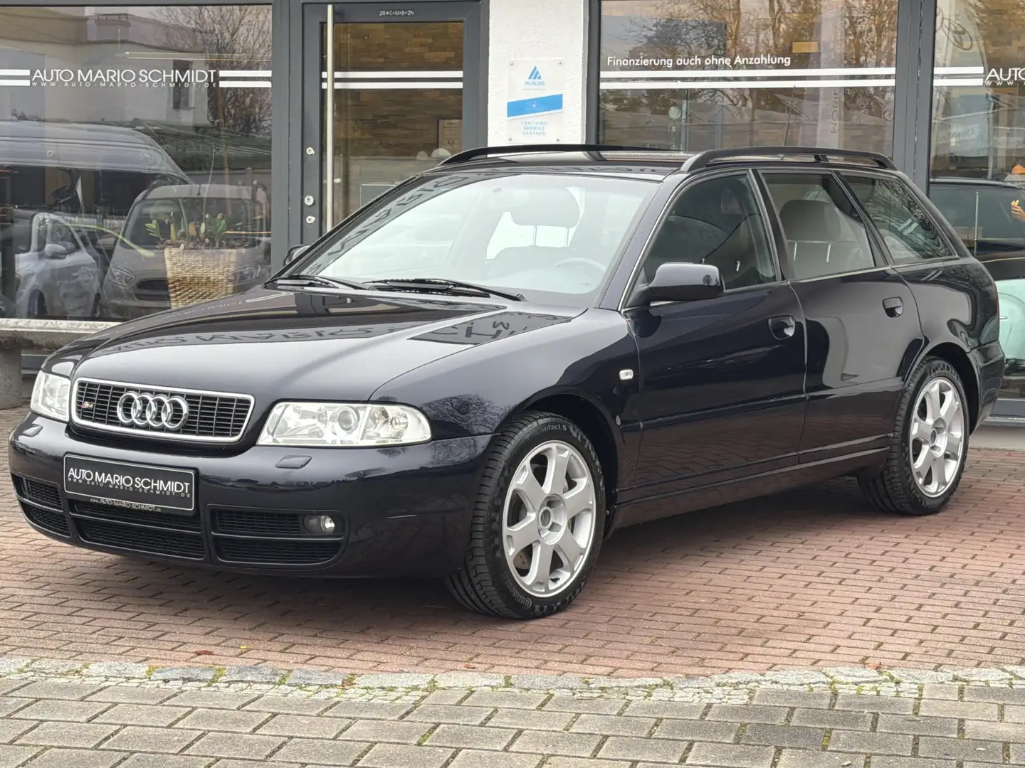 Audi S4 B5 2.7 quattro im Originalzustand Синій - 1